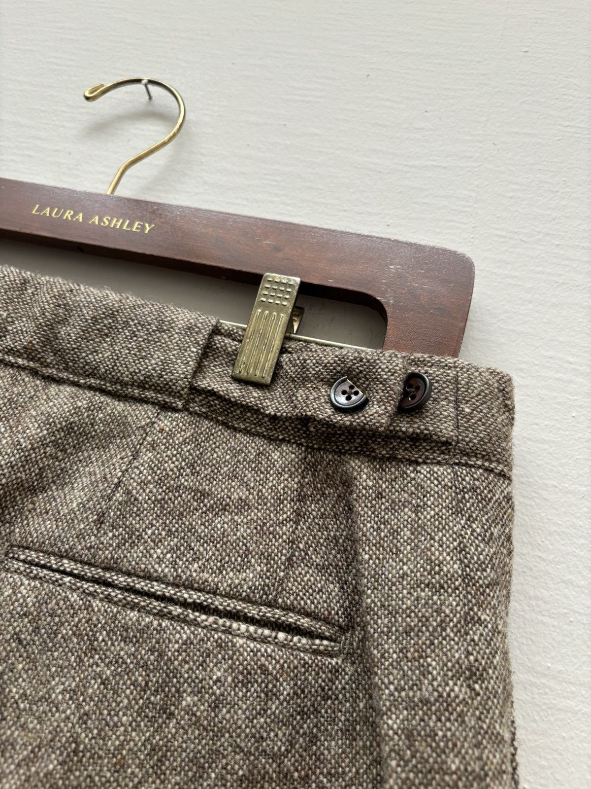 RRL Ralph Lauren Tweed Wool Pants (Brown) | Grailed