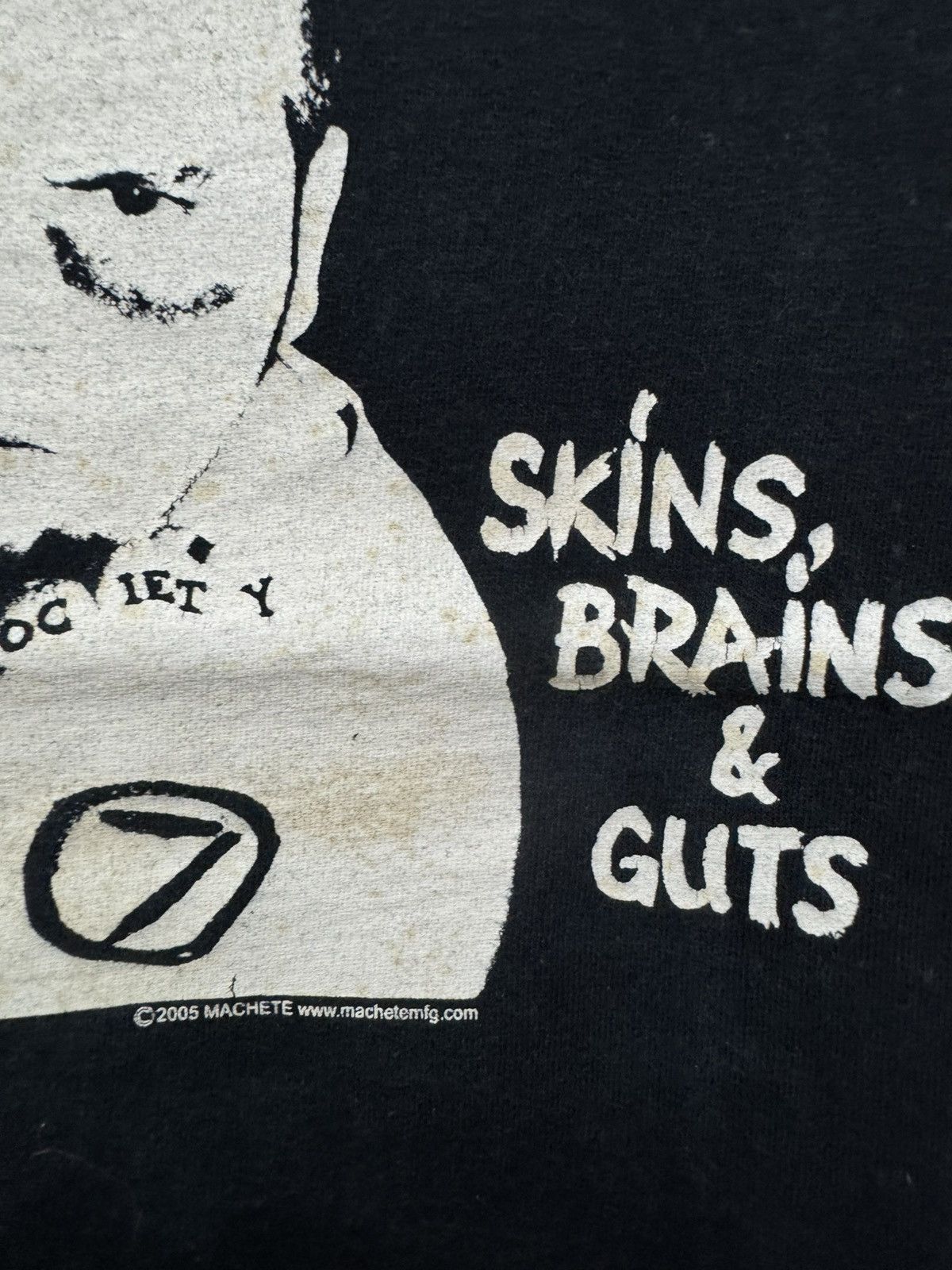 Band Tees × Vintage Vintage 00’s 7 Seconds Skins Brains And Guts Band Tee Size US S / EU 44-46 / 1 - 3 Thumbnail