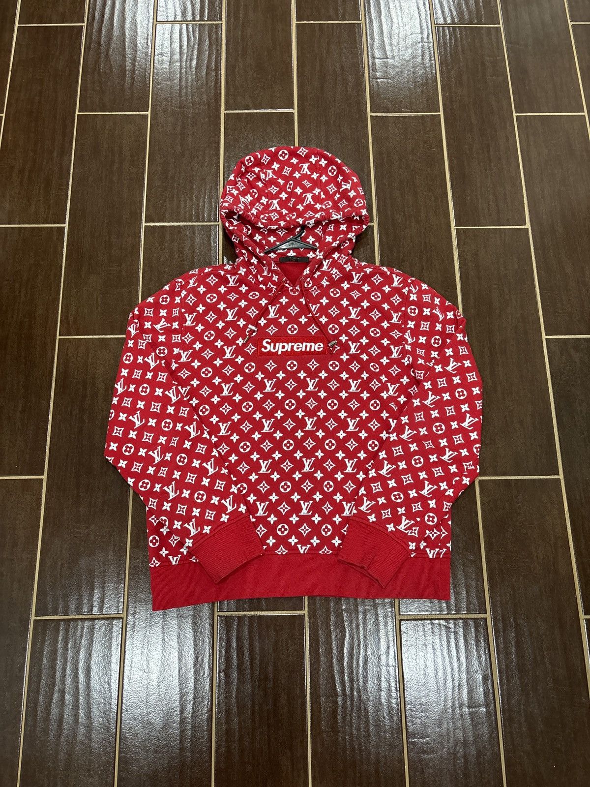Louis Vuitton Louis Vuitton Supreme Hoodie | Grailed