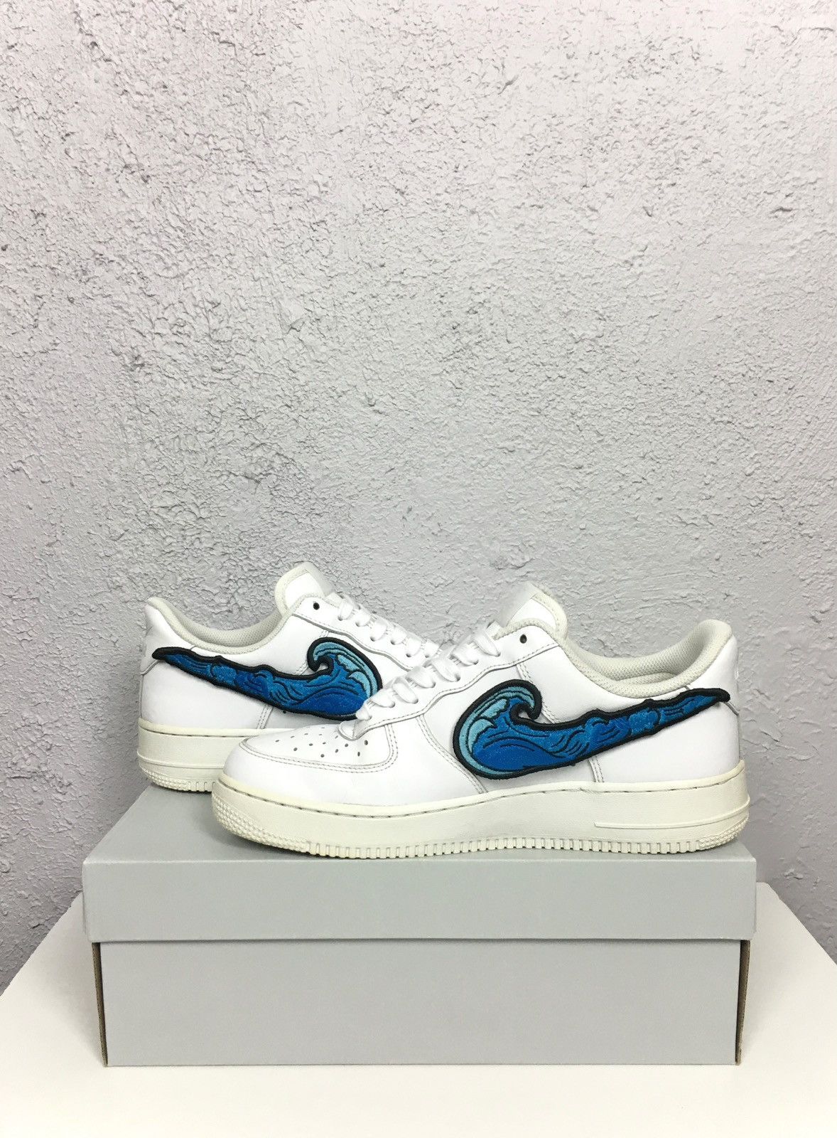 Nike shoes NIKE Air Force 1 ’07 Low sneakers vintage y2k drill Size US 9.5 / EU 42-43 - 11 Thumbnail