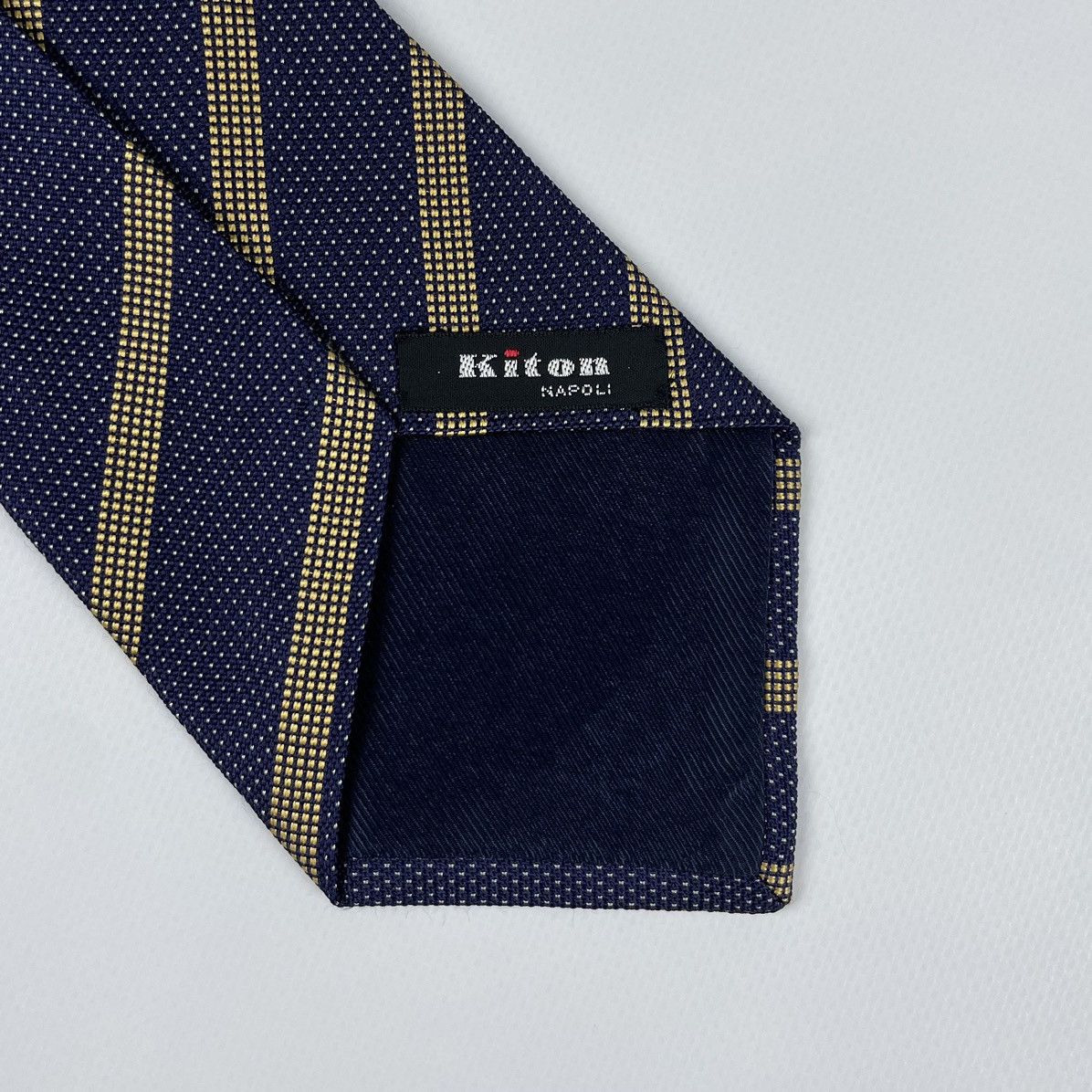 Kiton Kiton Napoli Striped Silk Tie Size ONE SIZE - 5 Thumbnail