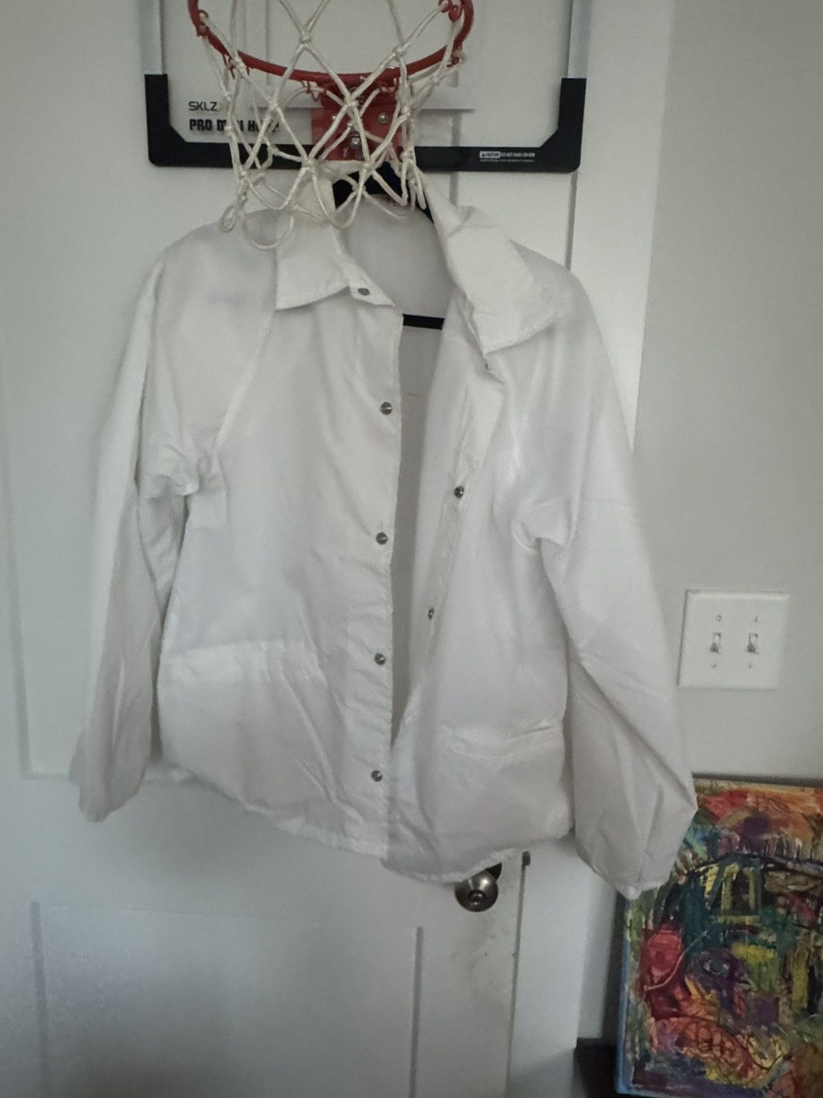 Vintage White Vintage Coach Jacket Size US M / EU 48-50 / 2 - 1 Thumbnail