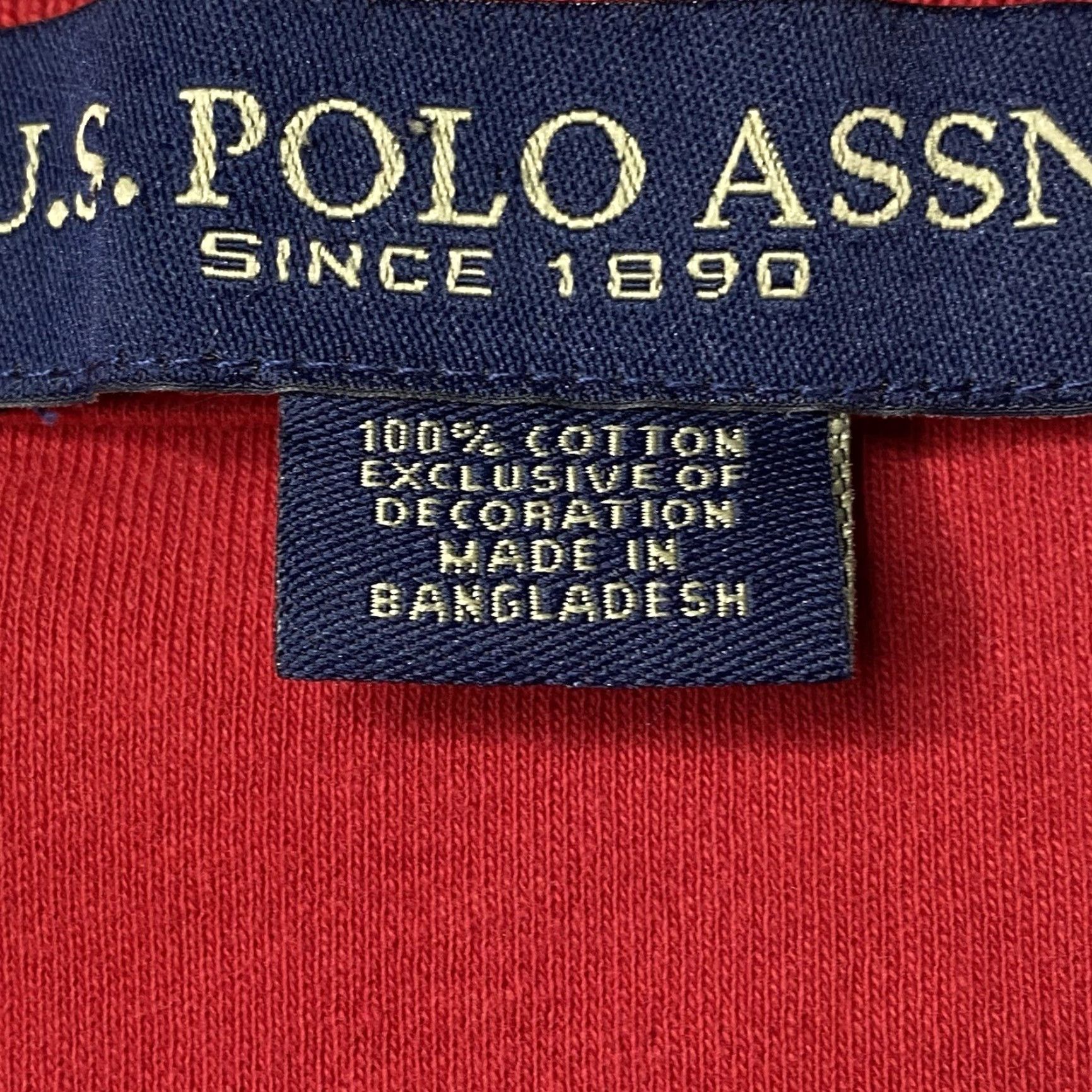 U.S. Polo Assn. U.S. Polo Assn. Polo Short Sleeve Shirt Men's Size Large Red Size US L / EU 52-54 / 3 - 7 Thumbnail