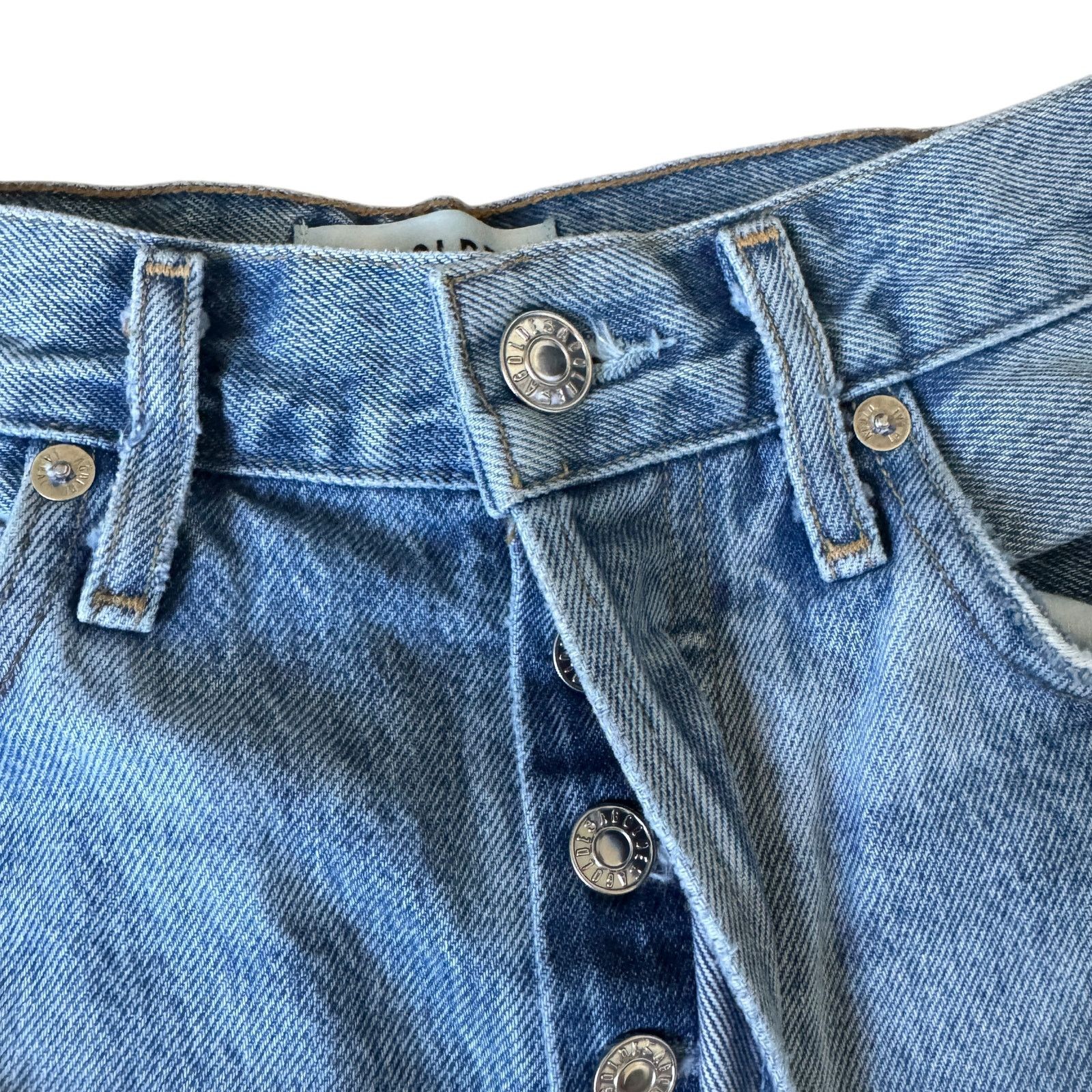 Agolde AGOLDE 90s Jeans Fallout Wash Distressed Size 24" / US 00 / IT 34 - 5 Thumbnail