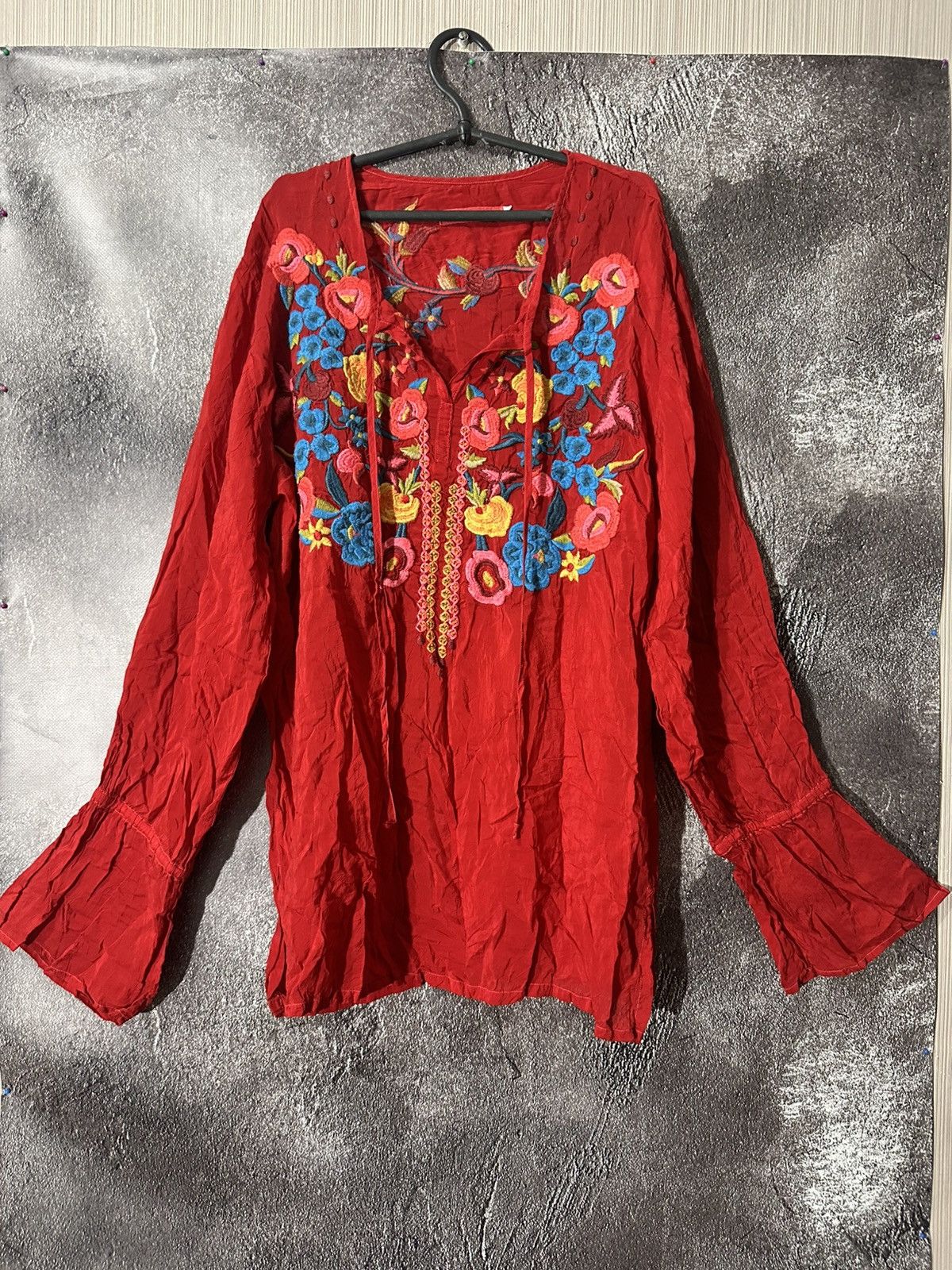 Johnny Was Johnny Was Multicolor Floral Silk Blouse Size M / US 6-8 / IT 42-44 - 1 Thumbnail