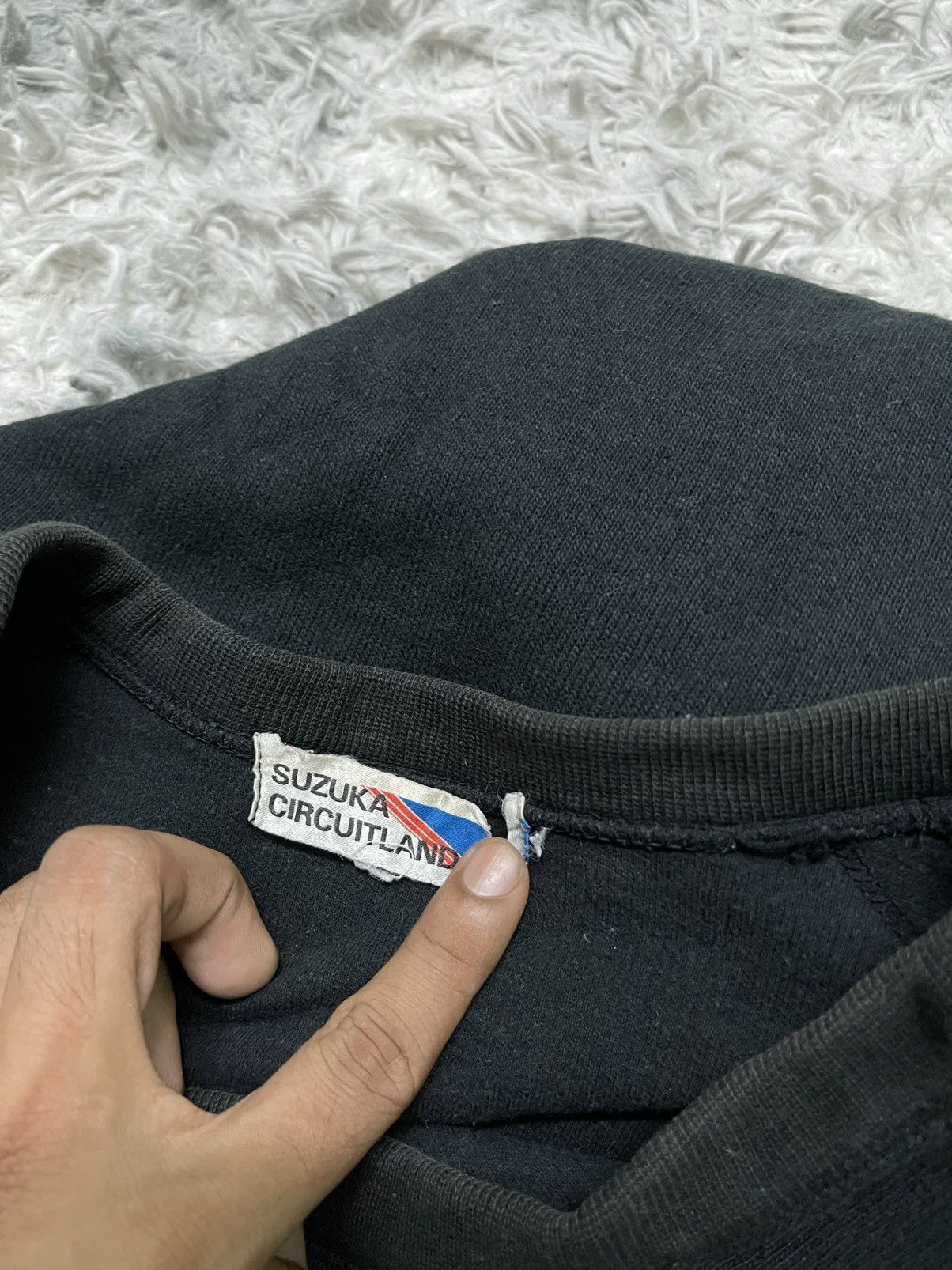 Japanese Brand VINTAGE RACING JAPANESE SUZUKA CIRCUIT PADDLE SWEATSHIRT Size US L / EU 52-54 / 3 - 9 Thumbnail