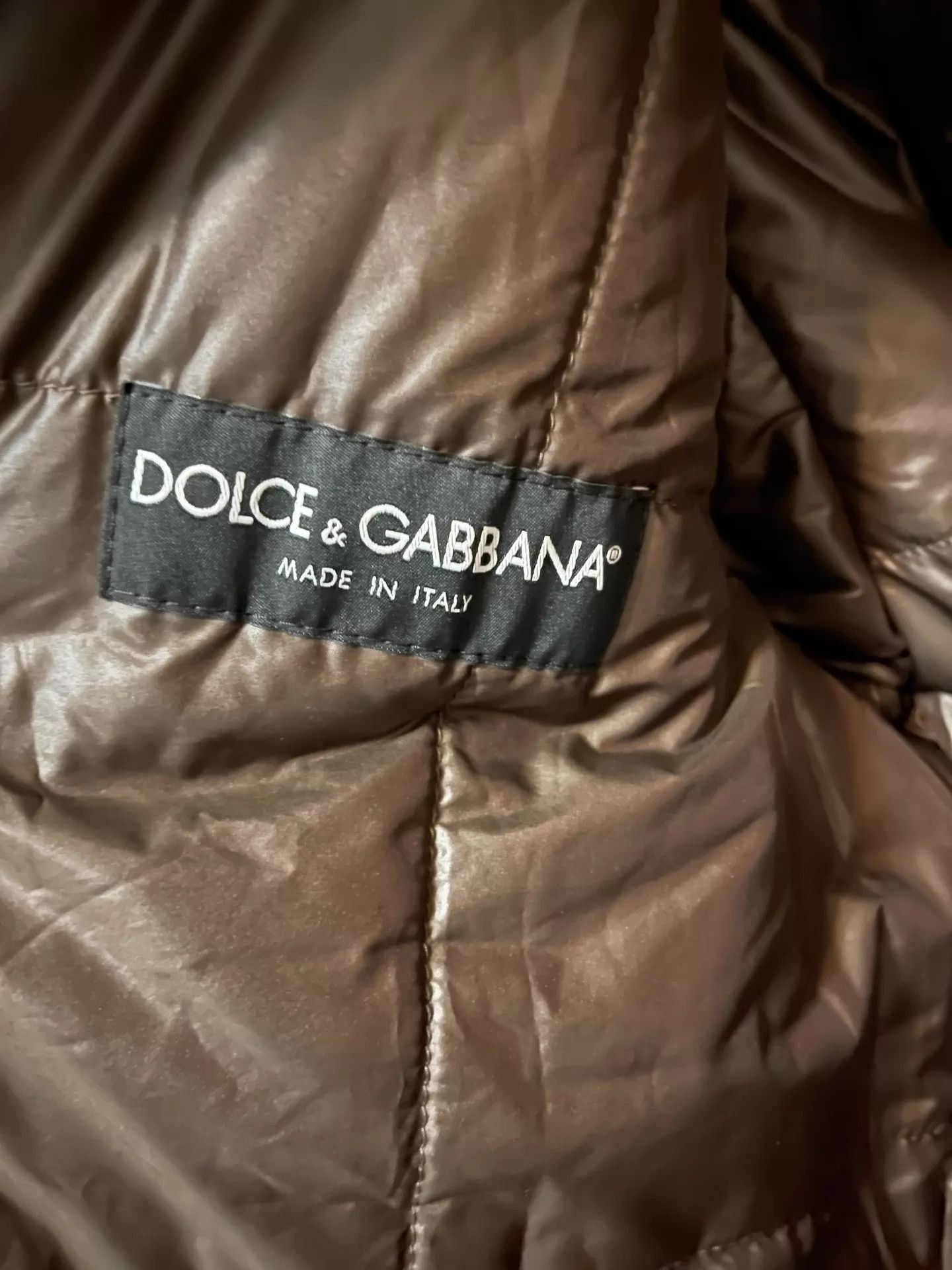 Dolce & Gabbana Brown Hooded Padded Parka Jacket Size M Size US XXS / EU 40 - 6 Thumbnail