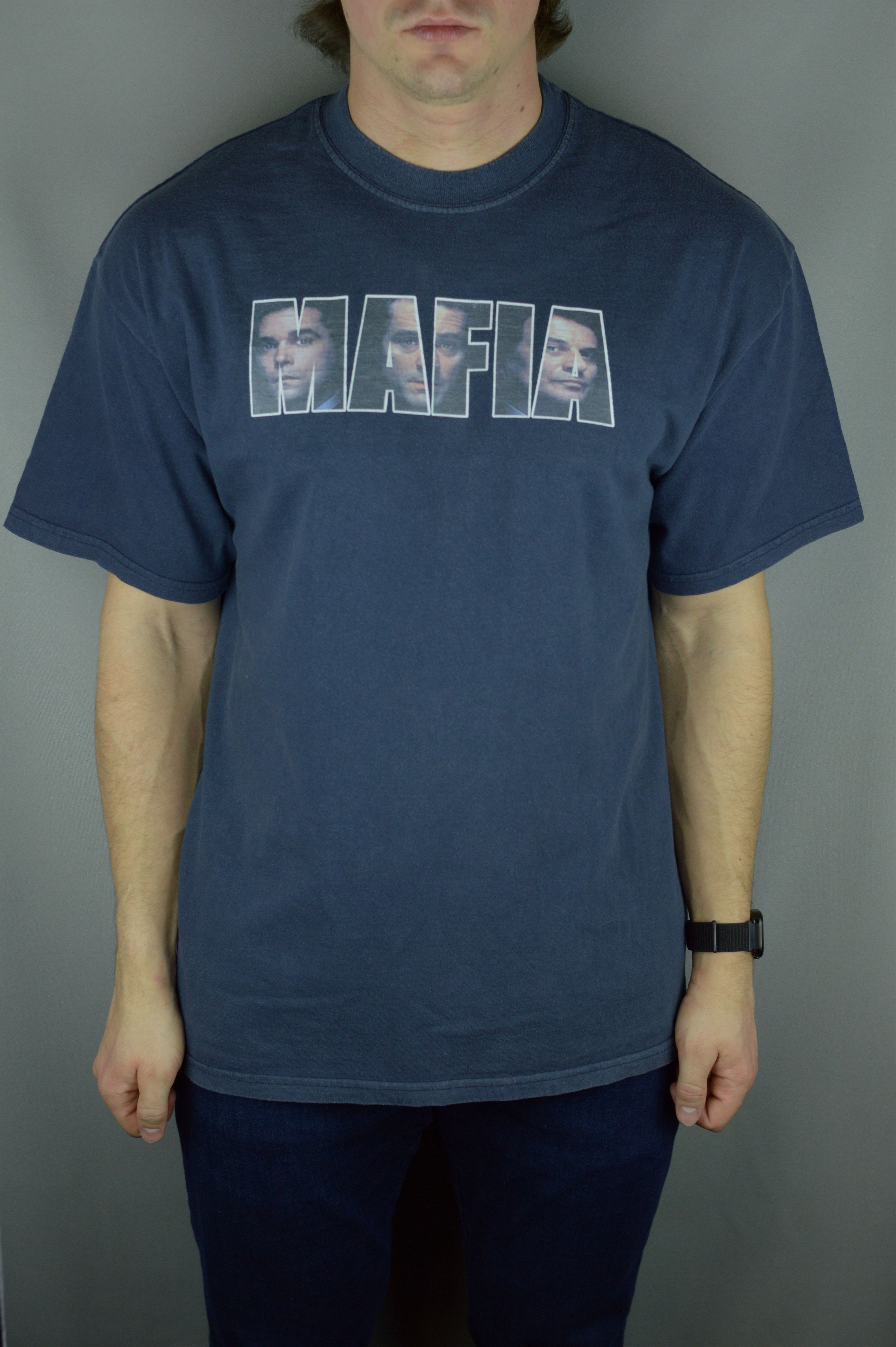 Vintage Vintage Mafia Goodfellas 90s t shirt Size US XL / EU 56 / 4 - 1 Thumbnail