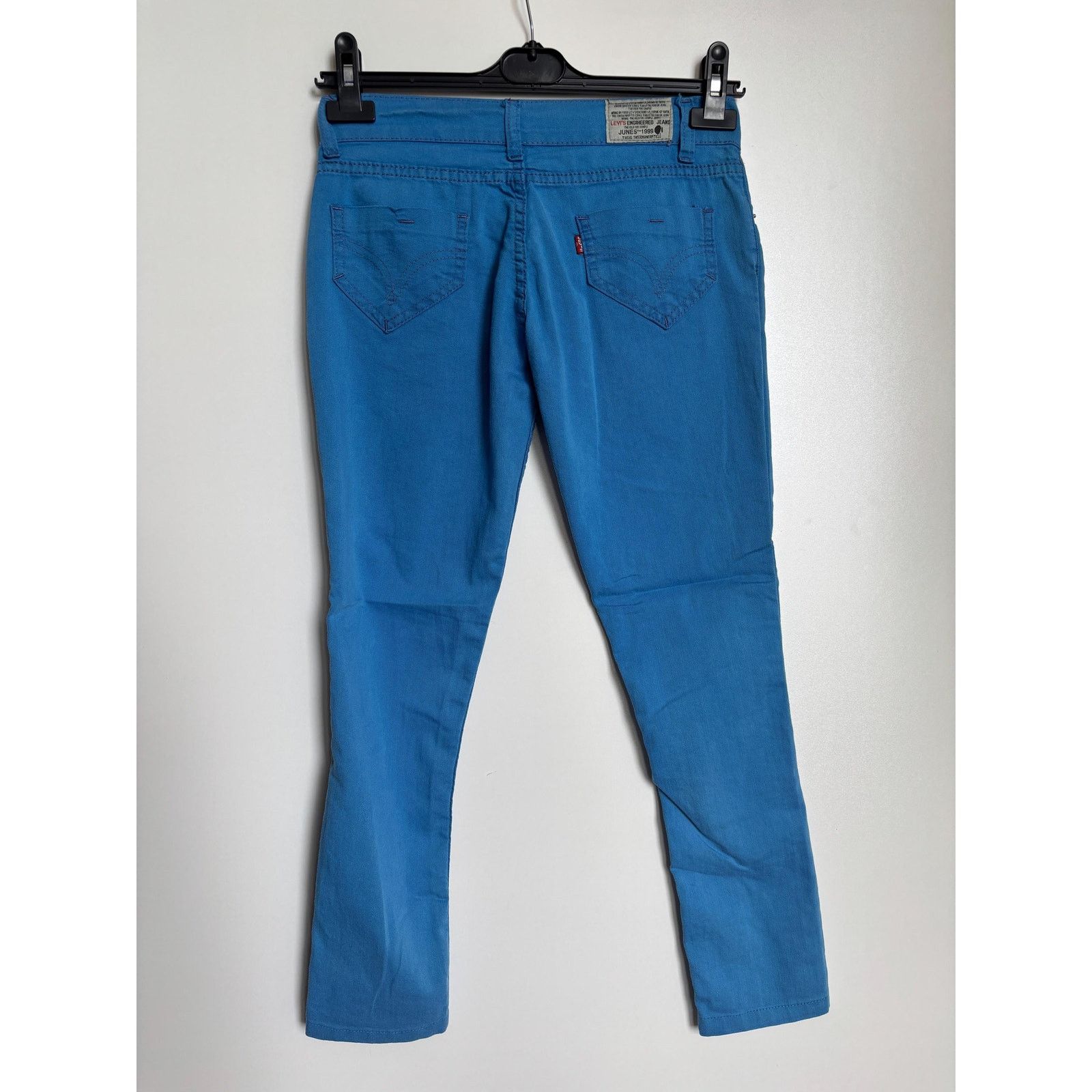 Levi's Levi’s Engineered Jeans 1999 Blue Women Stretch Rare Archive Size US 27 - 6 Thumbnail