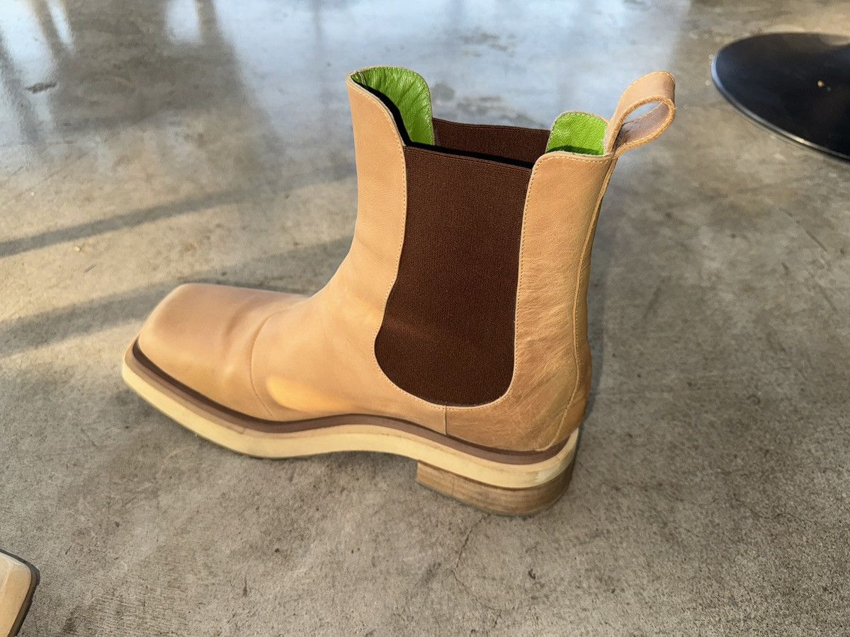 Eckhaus Latta Eckhaus Latta Brown Mike Chelsea Boots Size 46 Size US 13 / EU 46 - 6 Thumbnail