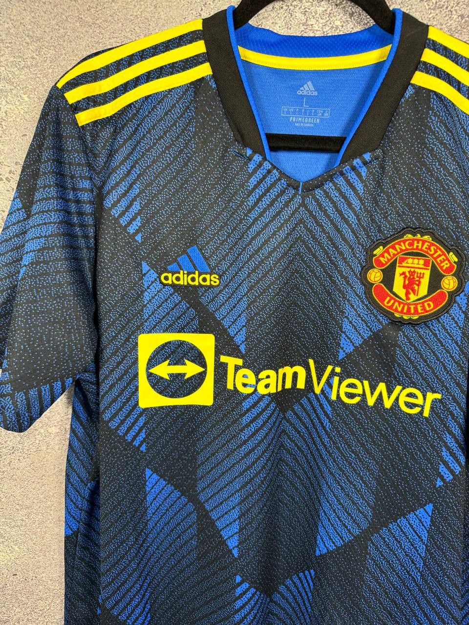 Adidas NEW RONALDO Manchester United 2021/22 Adidas Third Jersey Size US L / EU 52-54 / 3 - 6 Thumbnail