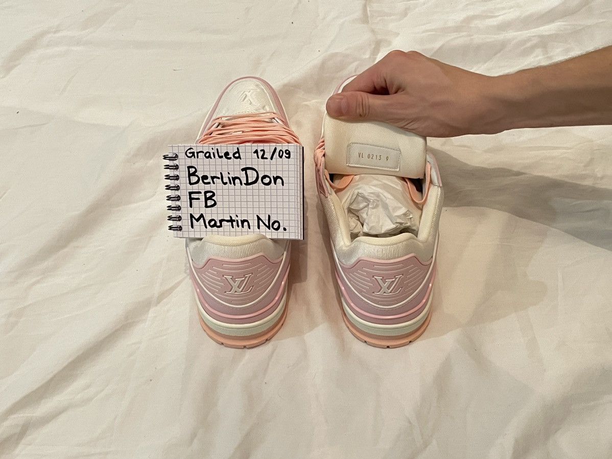 Louis Vuitton Louis Vuitton Trainer Pink US 9 Size US 9 / EU 42 - 5 Thumbnail