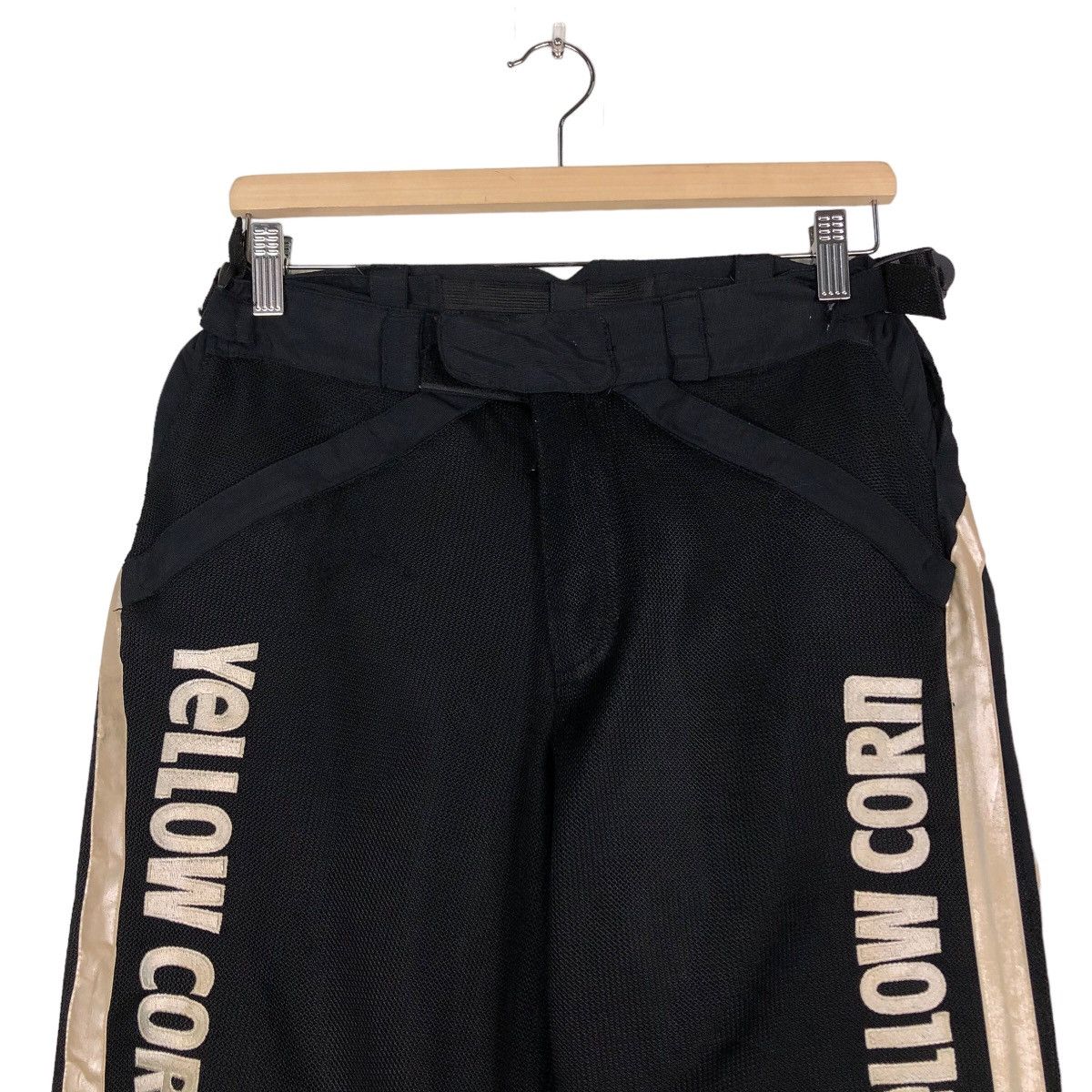 Japanese Brand 🔥BIKER RACING PANTS MOTORCROSS YELLOW CORN BIG LOGO Size US 30 / EU 46 - 3 Thumbnail