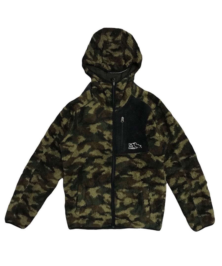 Japanese Brand STEAL💥Camou Fleece Jacket for Women Size M / US 6-8 / IT 42-44 - 1 Thumbnail