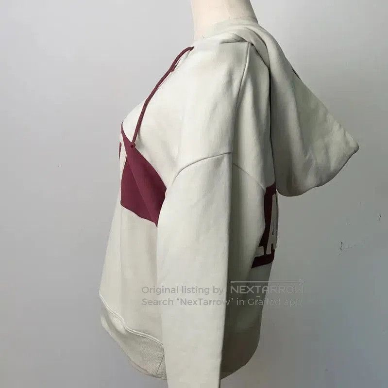 Yves Saint Laurent YSL Light Gray Cotton Women's Hoodie . Size L / US 10 / IT 46 - 3 Thumbnail