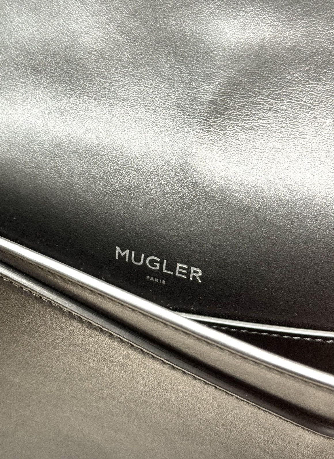 Mugler Mugler black leather bag Size ONE SIZE - 2 Thumbnail