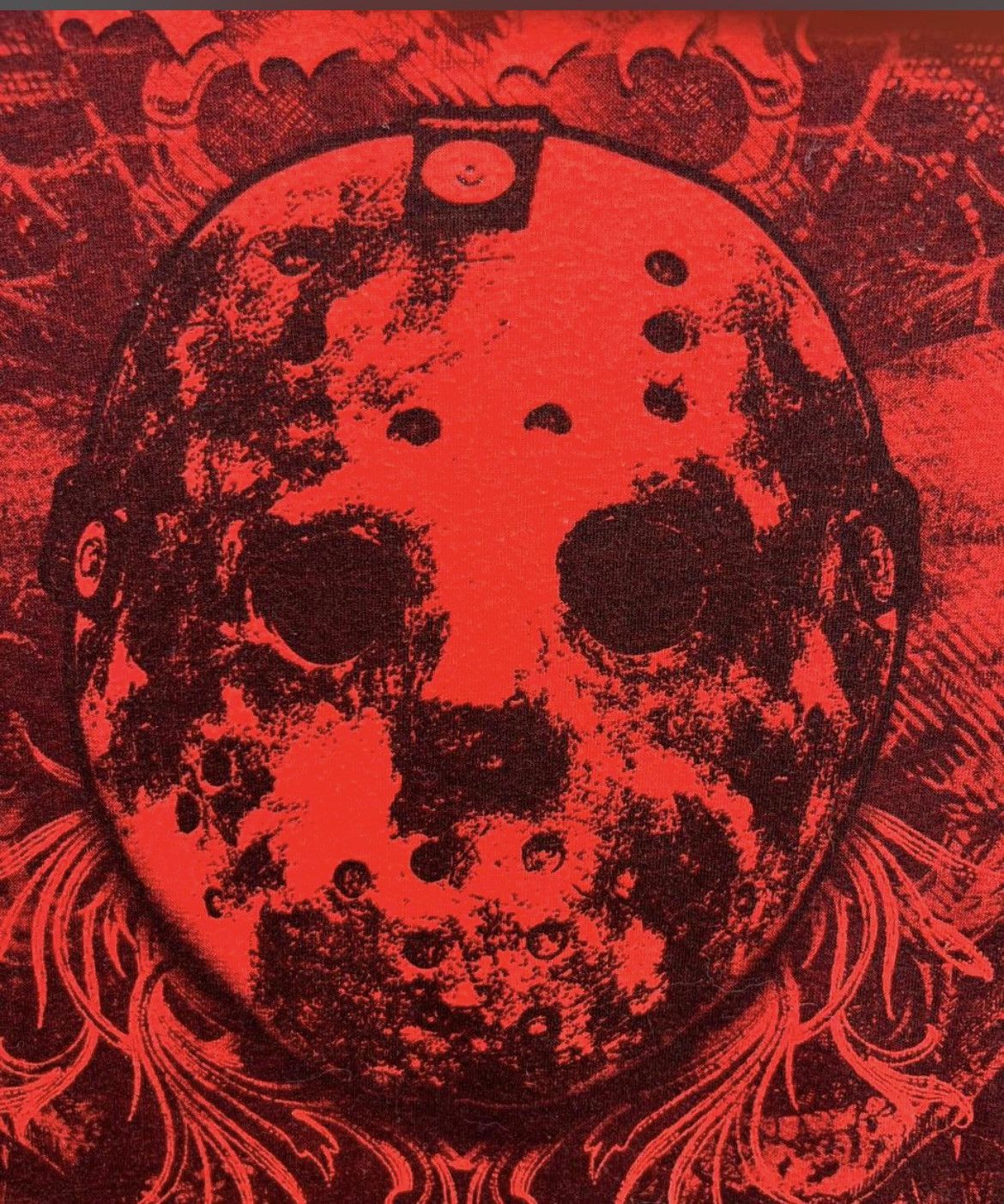 Affliction Friday the 13th Jason Graphic Tee Red Medium Size US M / EU 48-50 / 2 - 5 Thumbnail
