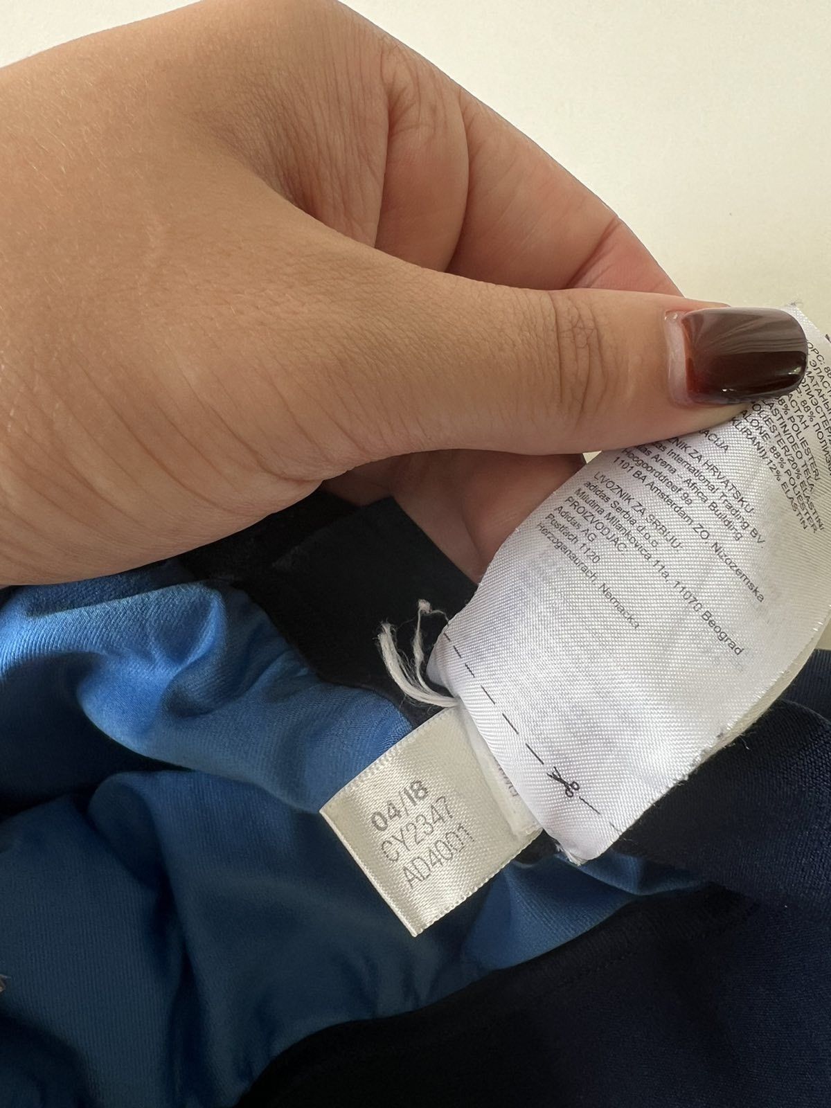Stella McCartney Stella McCartney Blue Adidas Skirt Sz S Size 28" / US 6 / IT 42 - 5 Thumbnail