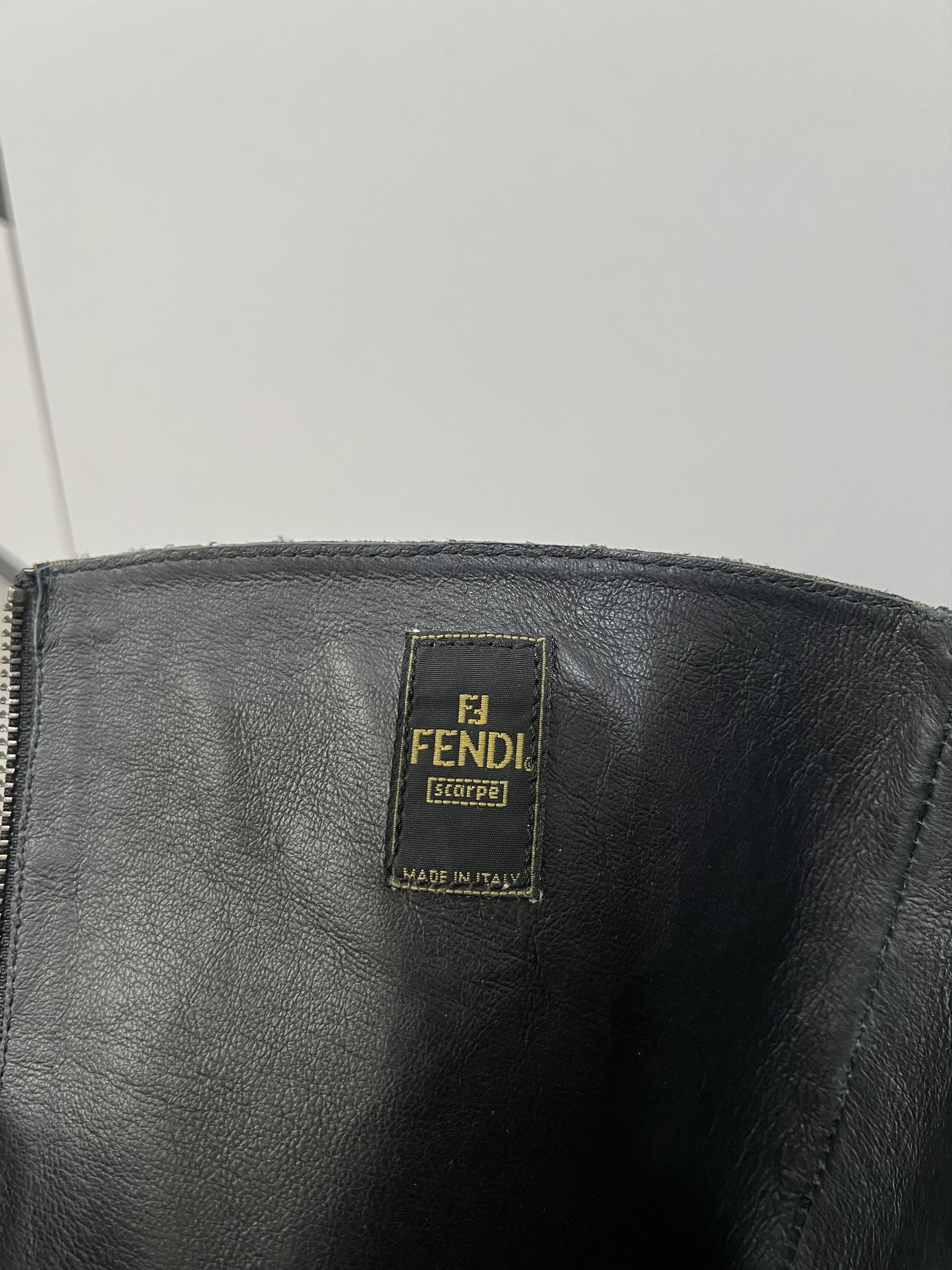 Fendi Fendi Rare Vintage Leopard Print Boots Size 37.5 Size US 6.5 / IT 36.5 - 10 Thumbnail