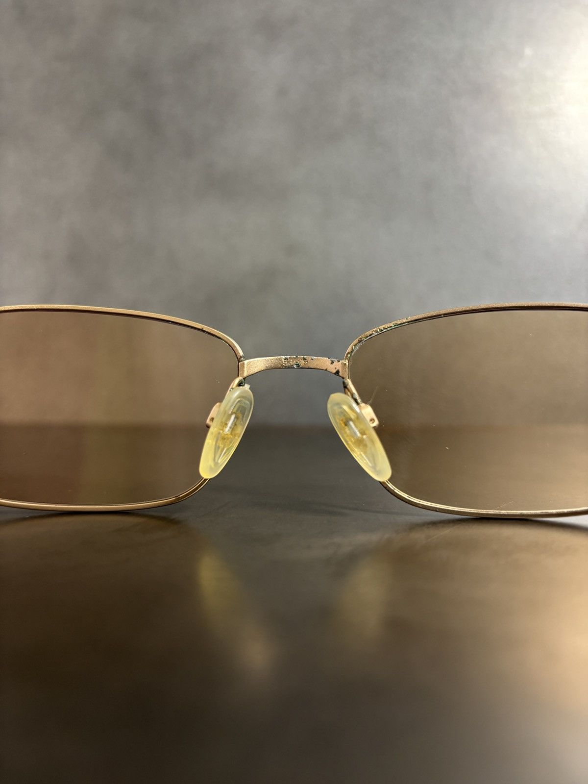 Hugo Boss 1990s Vintage Hugo Boss Sunglasses Japan Metal HB 1519 Y2K Size ONE SIZE - 14 Thumbnail