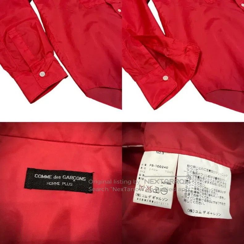 Comme des Garcons Comme Des Garcons Red shirt Size US S / EU 44-46 / 1 - 8 Thumbnail
