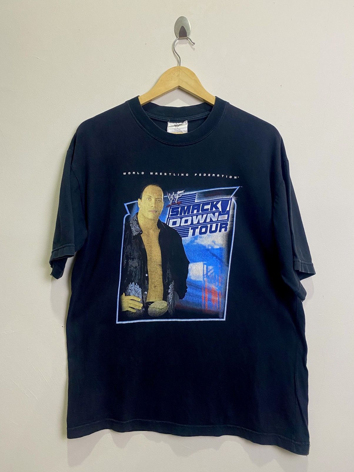 Vintage × WWF Vintage wwf smack down tour Size US L / EU 52-54 / 3 - 2 Thumbnail