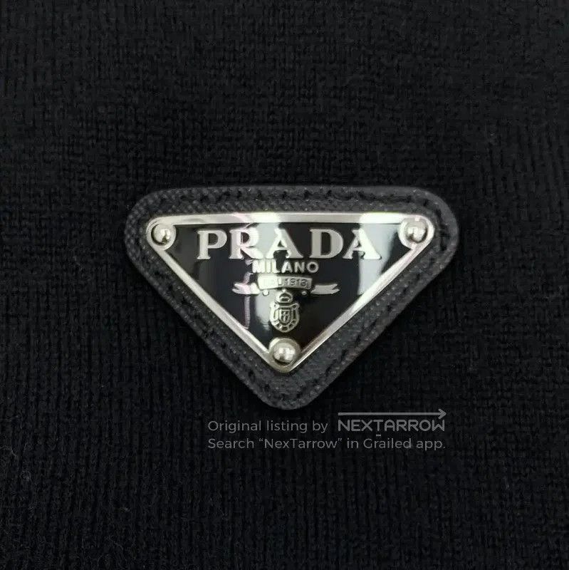 Prada Prada Men's Black Wool Zipper Jacket. Size US M / EU 48-50 / 2 - 4 Thumbnail