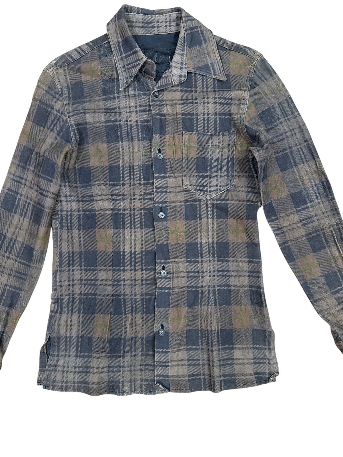 Isamu Katayama Backlash Isamu Katayama Backlash Seep Leather Shirt Size US S / EU 44-46 / 1 - 3 Thumbnail