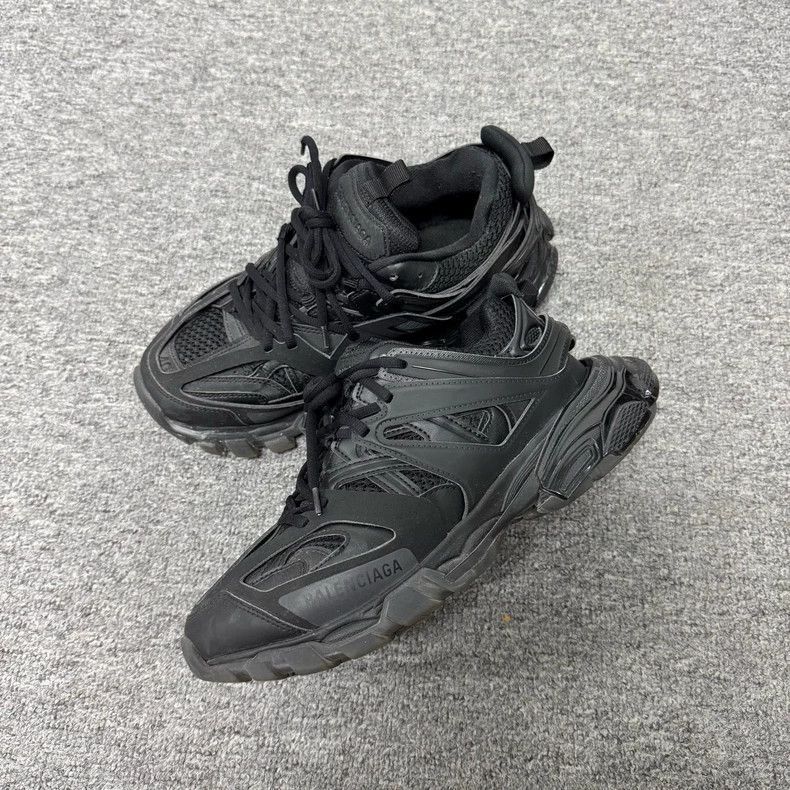Balenciaga Balenciaga Track Sneakers Black-2507 Size US 8.5 / EU 41-42 - 2 Thumbnail