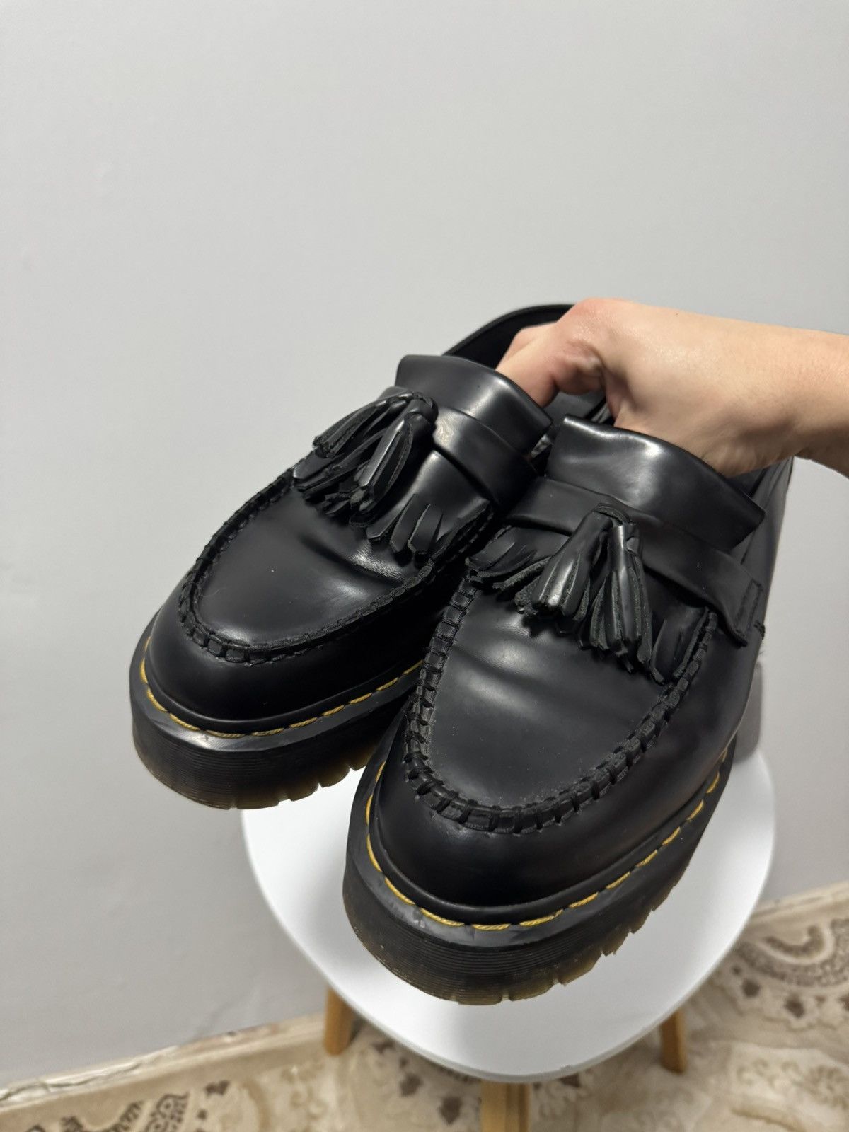 Dr. Martens Dr. Martens Adrian Bex Smooth leather tassel loafers size 9 Size US 9 / EU 42 - 6 Thumbnail