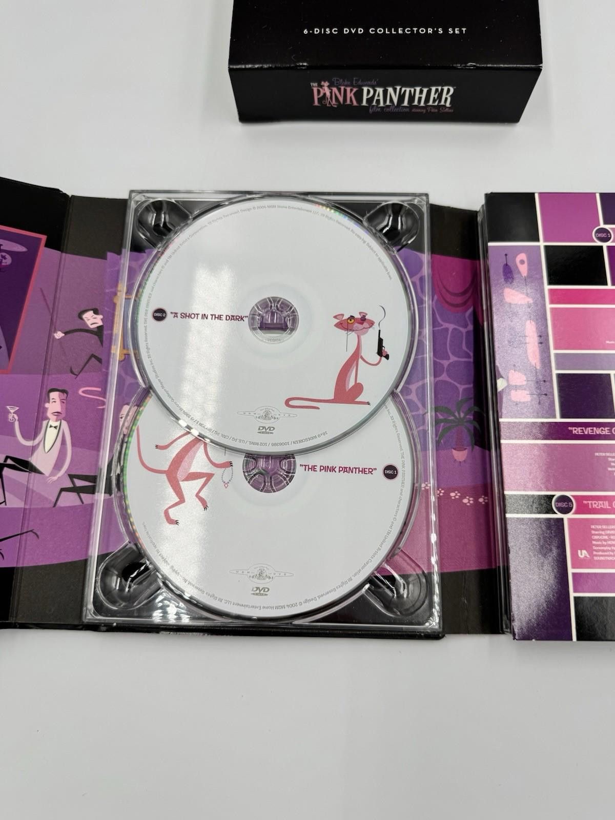 Designer The Pink Panther Film Collection 6-Disc DVD Collector's Set Size ONE SIZE - 5 Thumbnail