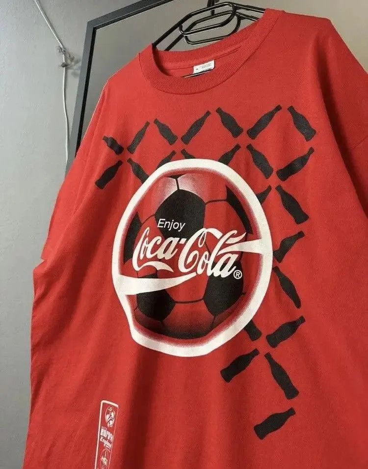 Vintage Vintage 1994 Euro Cotton Tee Made in USA Y2K Tee Shirt Size US XL / EU 56 / 4 - 3 Thumbnail