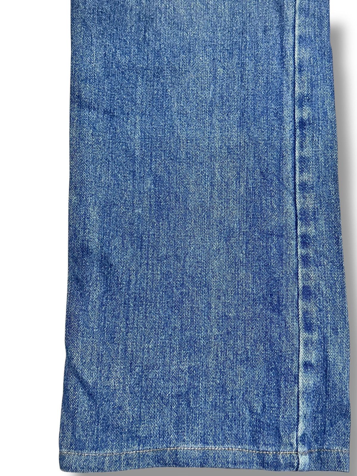 Japanese Brand Nylaus Jeans Baggy Loose Distressed With Faded Wash Size US 33 - 11 Thumbnail