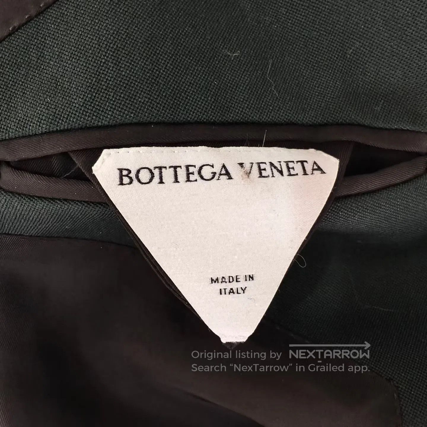 Bottega Veneta Bottega Veneta BV Triangle Logo Wool Blazer. Size US XS / EU 42 / 0 - 3 Thumbnail