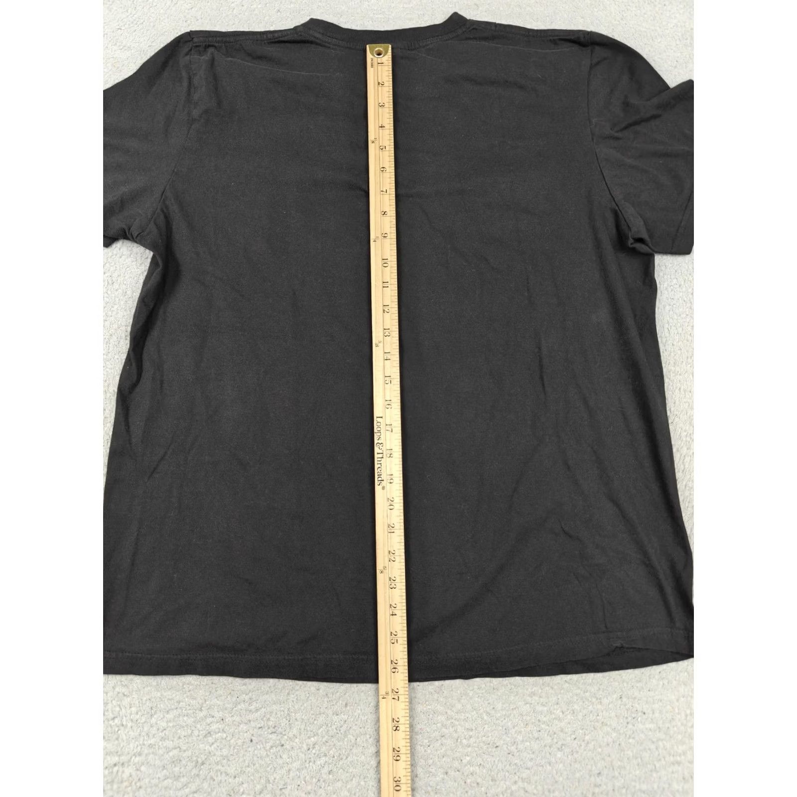 Asics VINTAGE California Basics Disturbed Asylum Shirt Mens XL Black Graphic Band Tee Size US XL / EU 56 / 4 - 5 Thumbnail