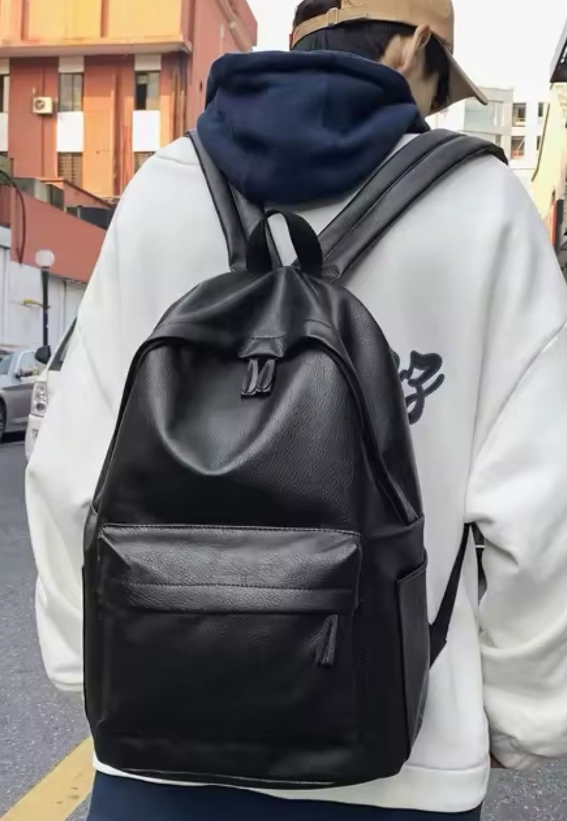 Leather Leather Backpack Size ONE SIZE - 1 Thumbnail