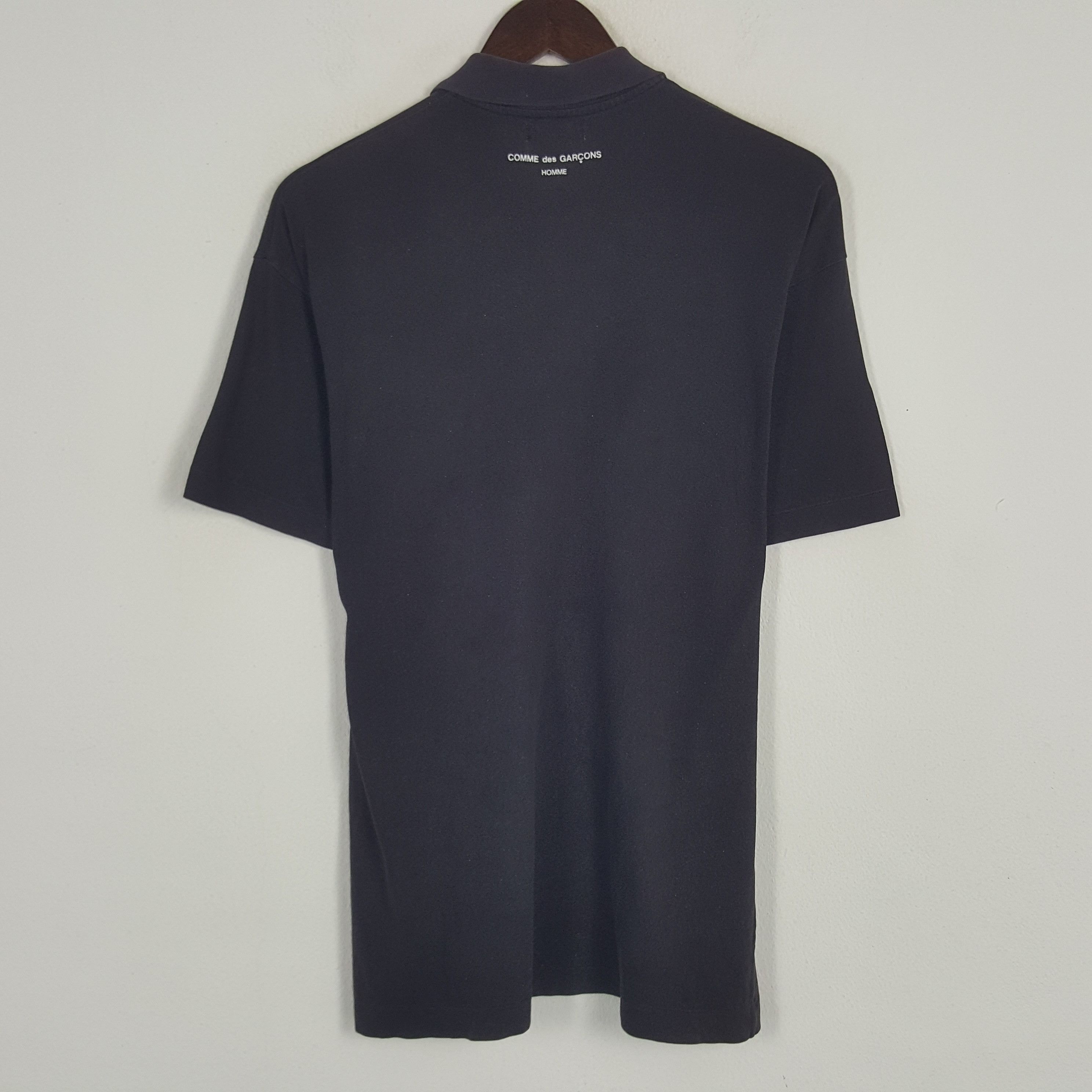 Comme des Garcons Homme × Japanese Brand × Vintage Vintage Comme des Garcons Homme Polos Shirt Size US S / EU 44-46 / 1 - 1 Thumbnail
