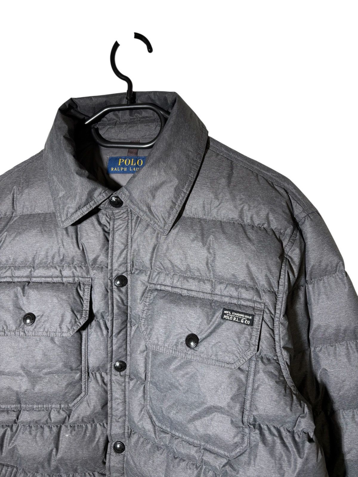 Polo Ralph Lauren Polo Ralph Lauren Puffer Down Jacket Snap Close Classic Size US M / EU 48-50 / 2 - 2 Thumbnail