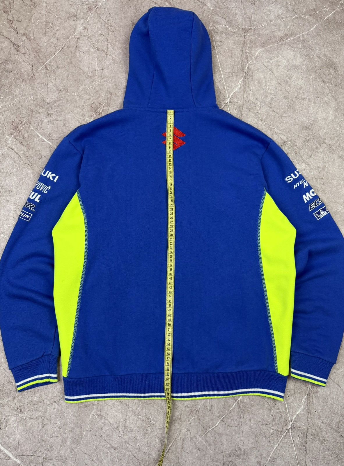 Vintage Vintage Y2K Suzuki Racing Zip Hoodie Size US S / EU 44-46 / 1 - 8 Thumbnail