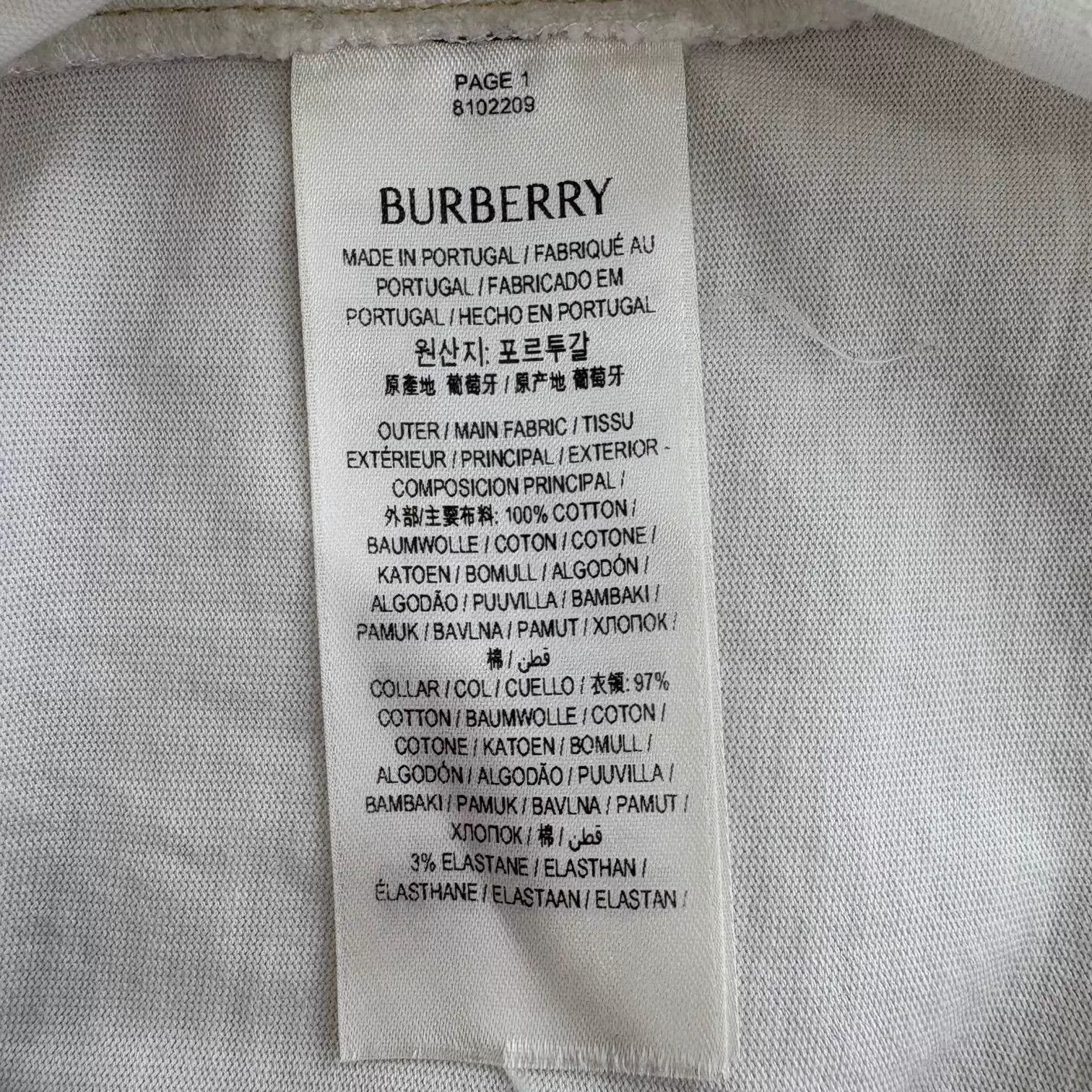 Burberry Burberry new logo crewneck short sleeve tee XXL Size XXL / US 16-18 / IT 52-54 - 5 Thumbnail