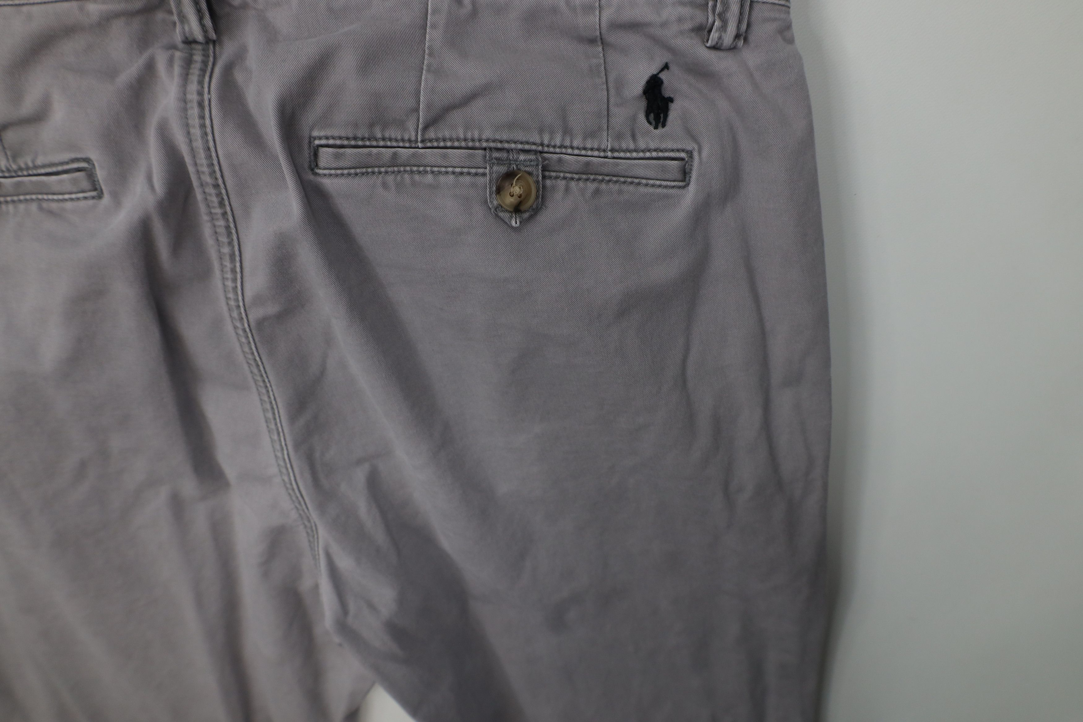 Ralph Lauren Vintage Y2K Ralph Lauren Straight Fit Chino Pants Gray Size US 33 - 13 Thumbnail