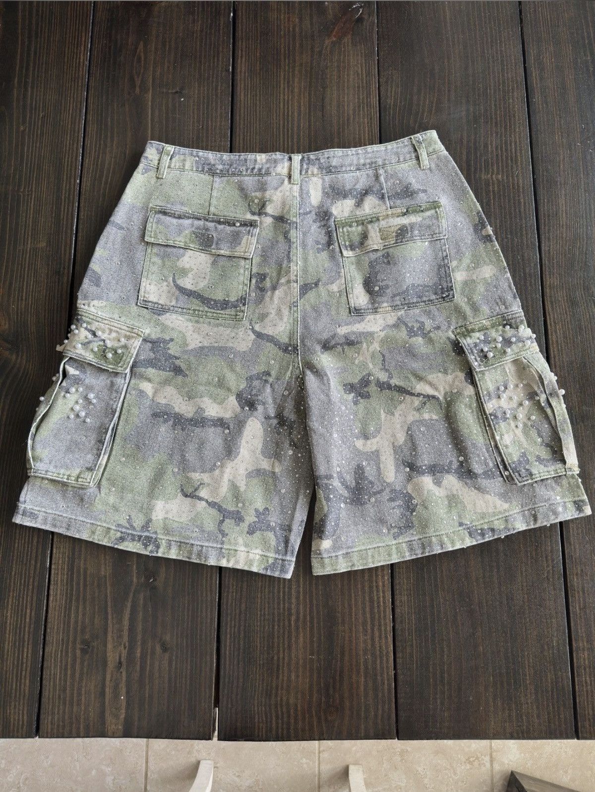 Vale Vale Forever Soulja Camo Shorts Size US 32 / EU 48 - 4 Thumbnail