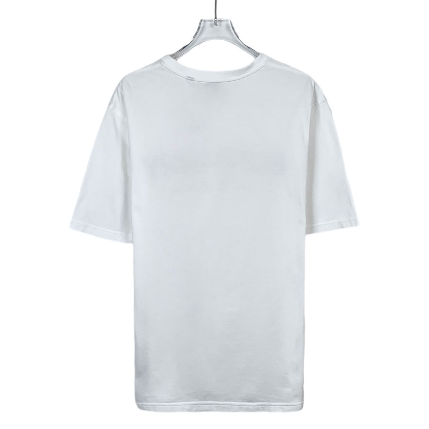 Burberry Burberry White Logo Rabbit Print Round Neck Cotton T-Shirt ( Size US S / EU 44-46 / 1 - 8 Thumbnail