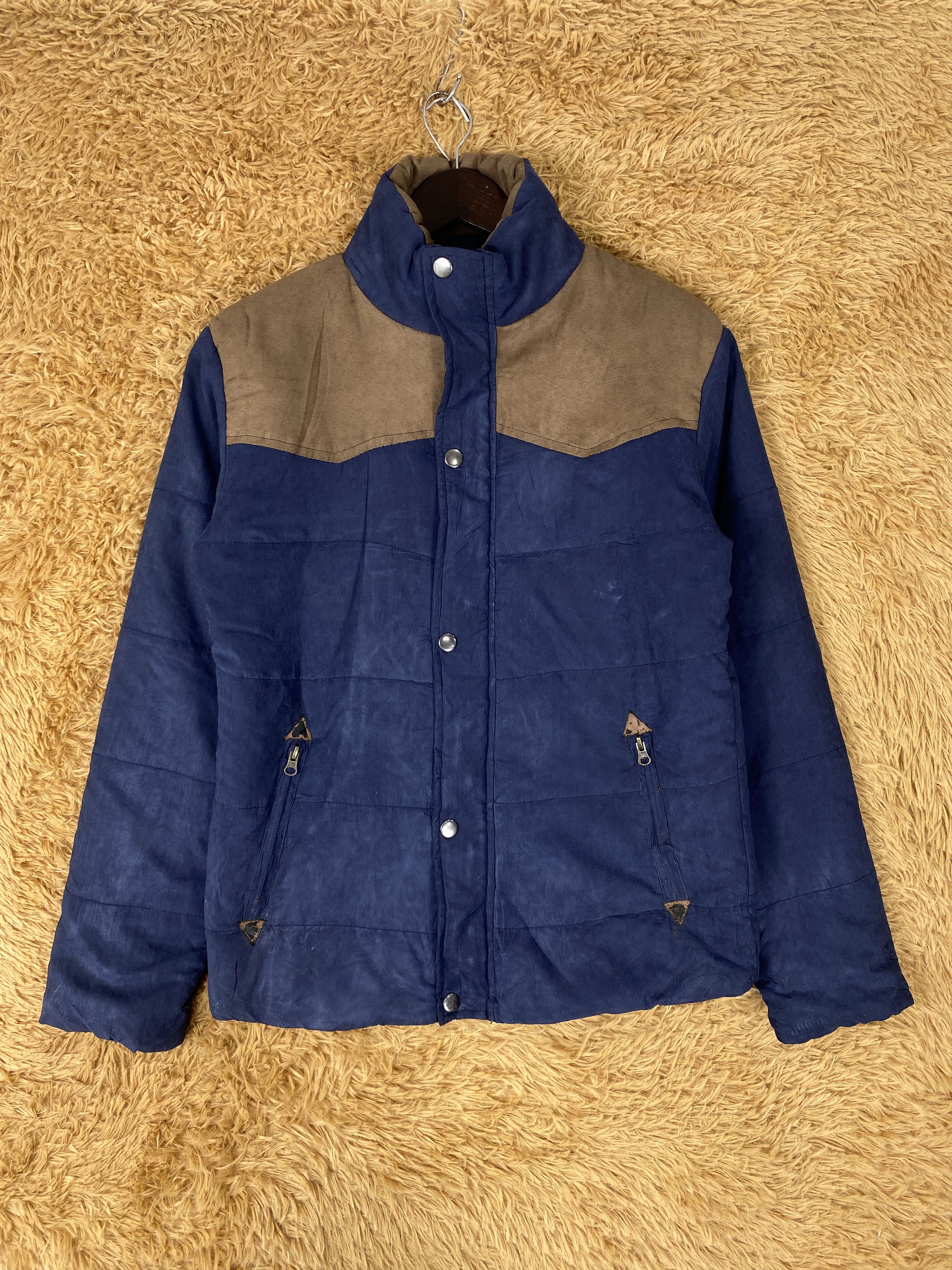Japanese Brand Vintage Buzz Puffer Cowboy Pattern Jacket J2059 Size US S / EU 44-46 / 1 - 1 Thumbnail