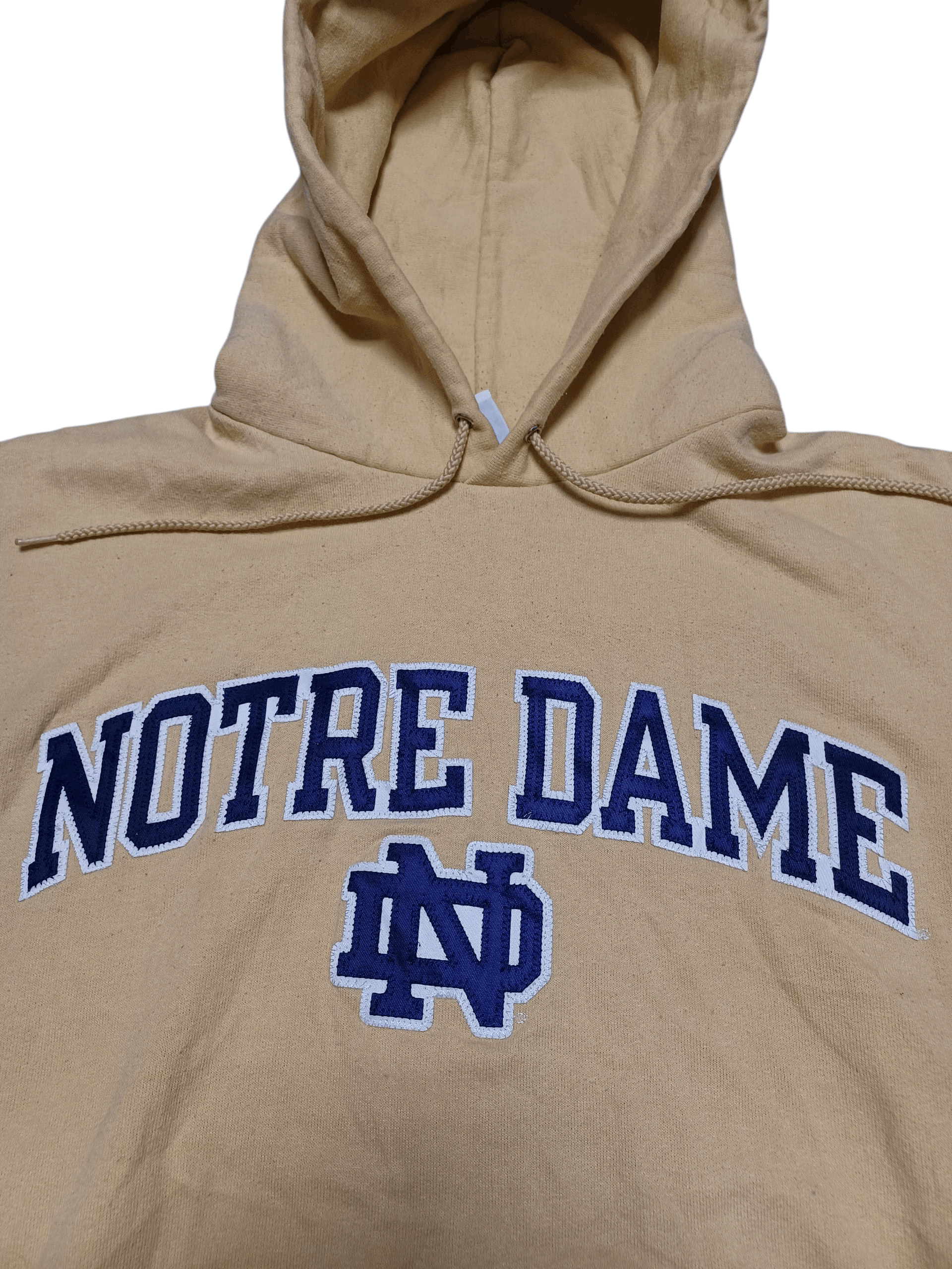 Champion NOTRE DAME VINTAGE CHAMPION BIGLOGO EMBROIDERED HOODIE Size US S / EU 44-46 / 1 - 2 Thumbnail