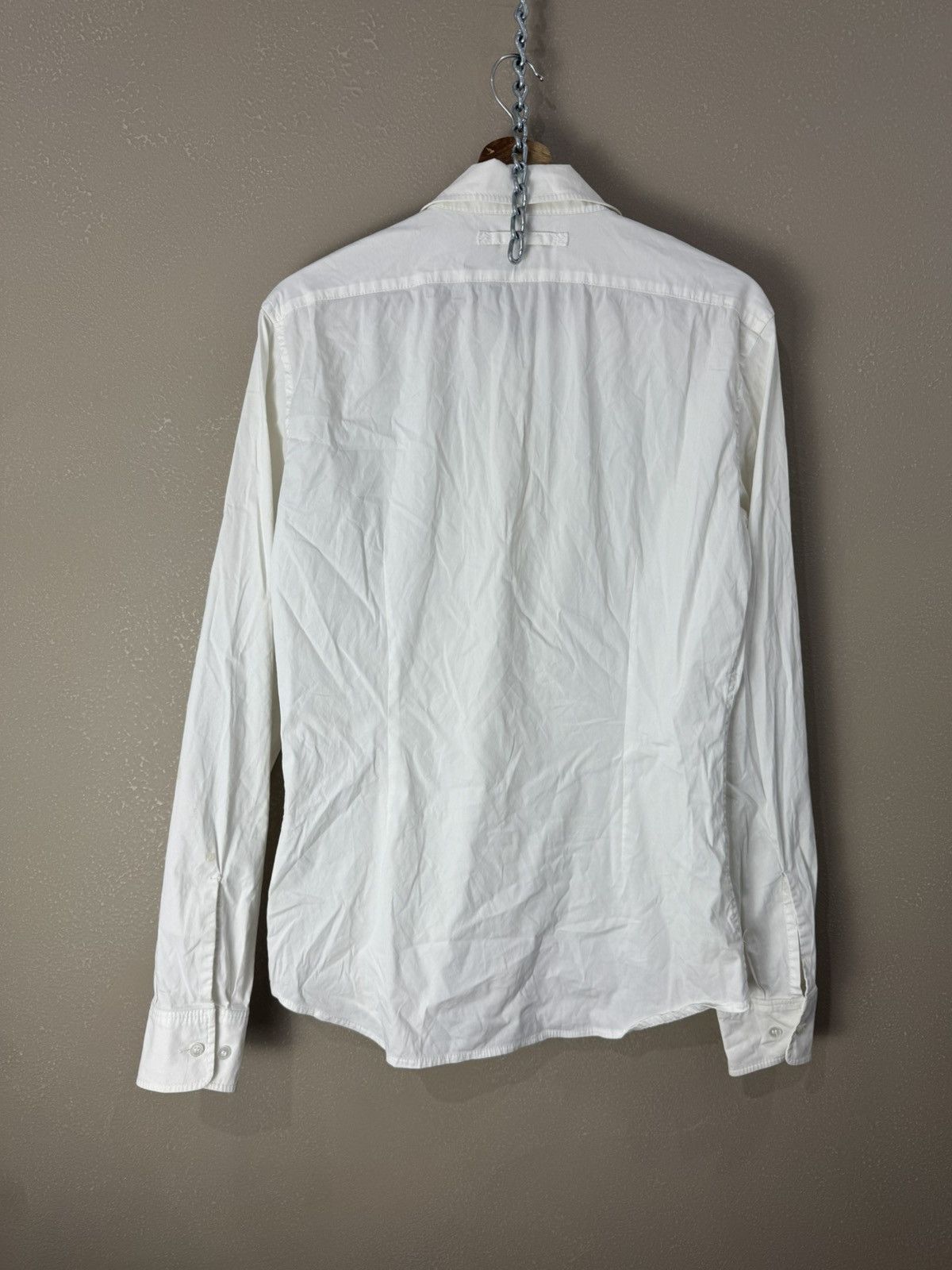 Prada PRADA Shirt Button Up Long Sleeve Oxford Suit Size US M / EU 48-50 / 2 - 2 Thumbnail