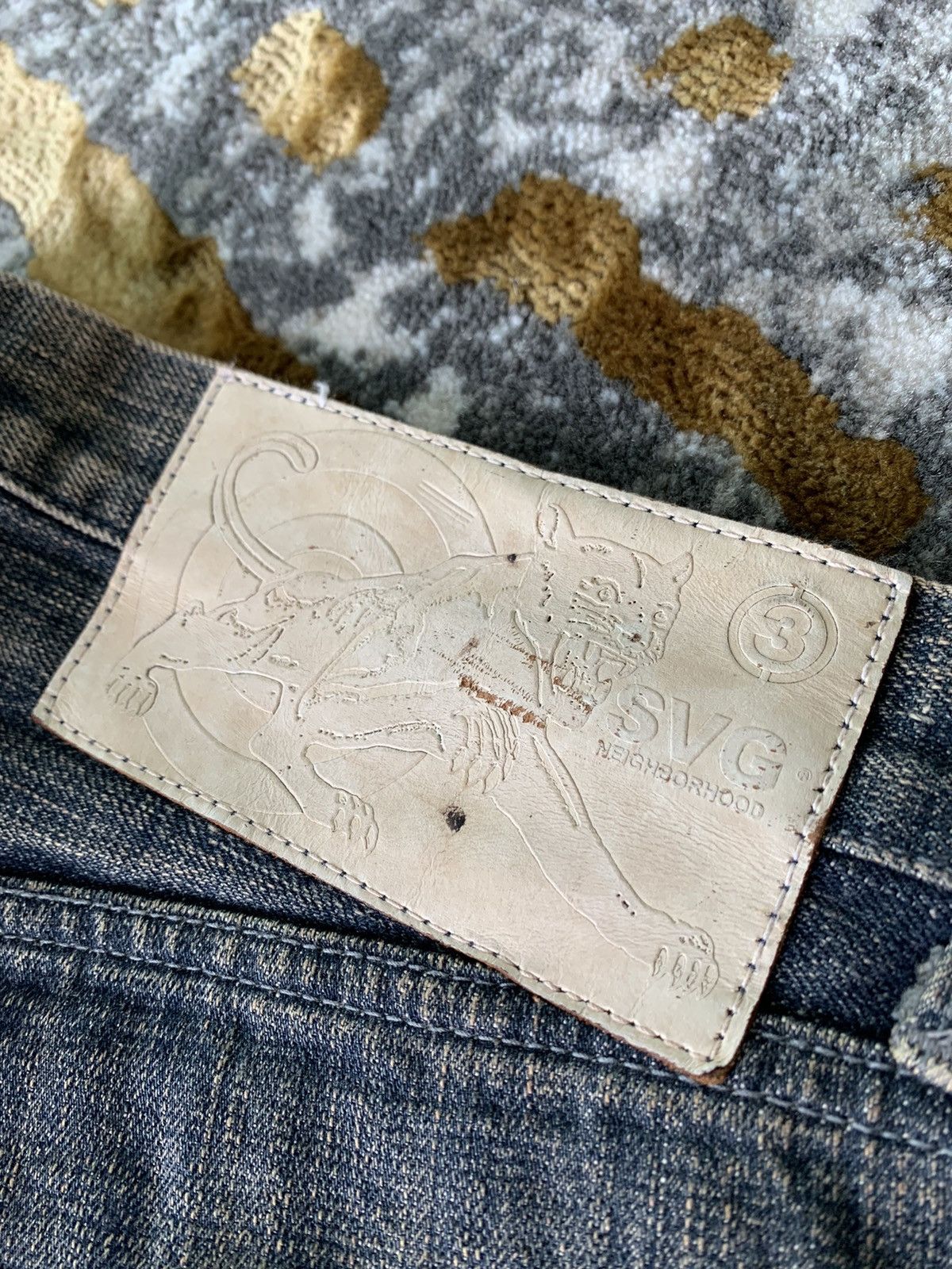 Japanese Brand SVG Archives Neighborhood denim Size US 33 - 13 Thumbnail