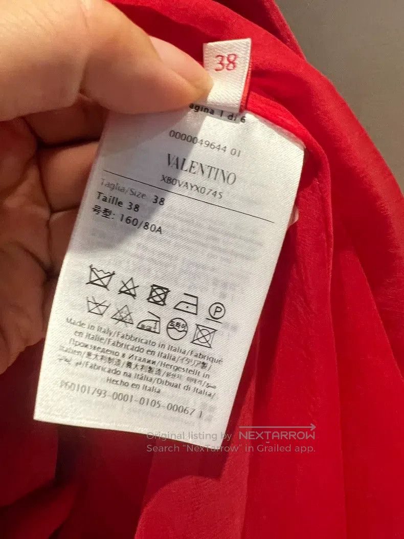 Other Valentino Silk dress Size S / US 4 / IT 40 - 3 Thumbnail