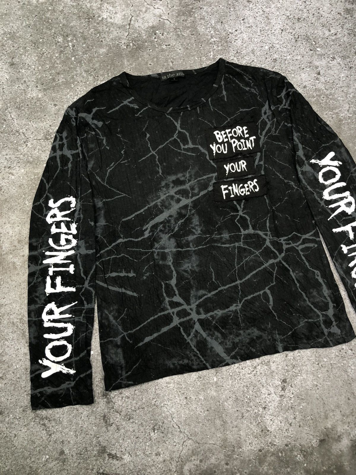 If Six Was Nine × In The Attic × Le Grande Bleu (L.G.B.) IN THE ATTIC LONGSLEEVE Size US L / EU 52-54 / 3 - 2 Thumbnail