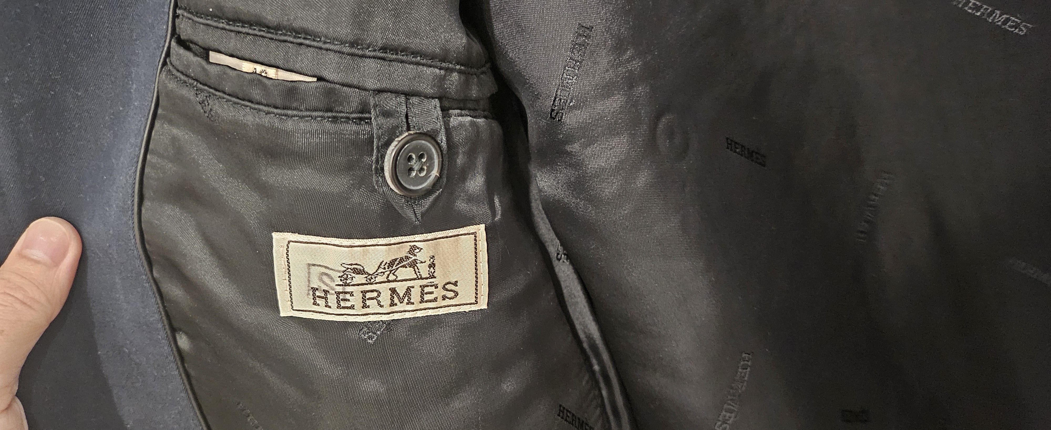 Hermes Hermes Work Jacket - Size 48 Size US M / EU 48-50 / 2 - 8 Thumbnail